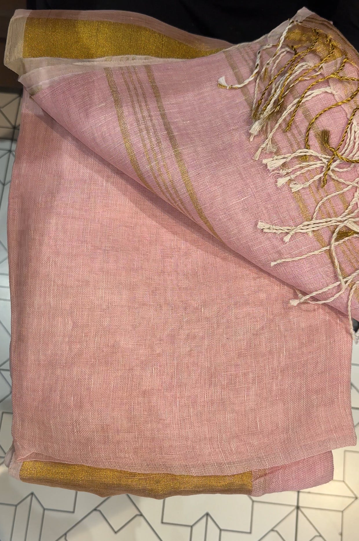 LINEN SAREES - IHA 26283