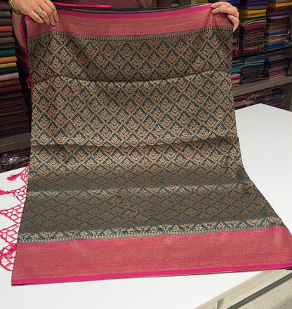 SEMI KATAN SAREES - IHA 15239