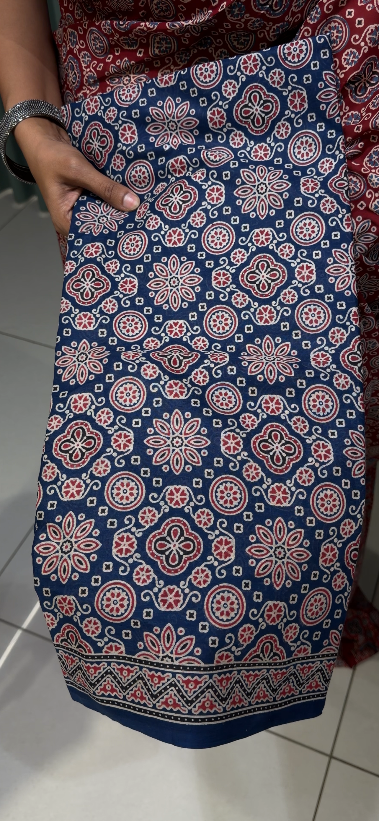 AJKRAKH PRINTED SAREES - IHA 35125