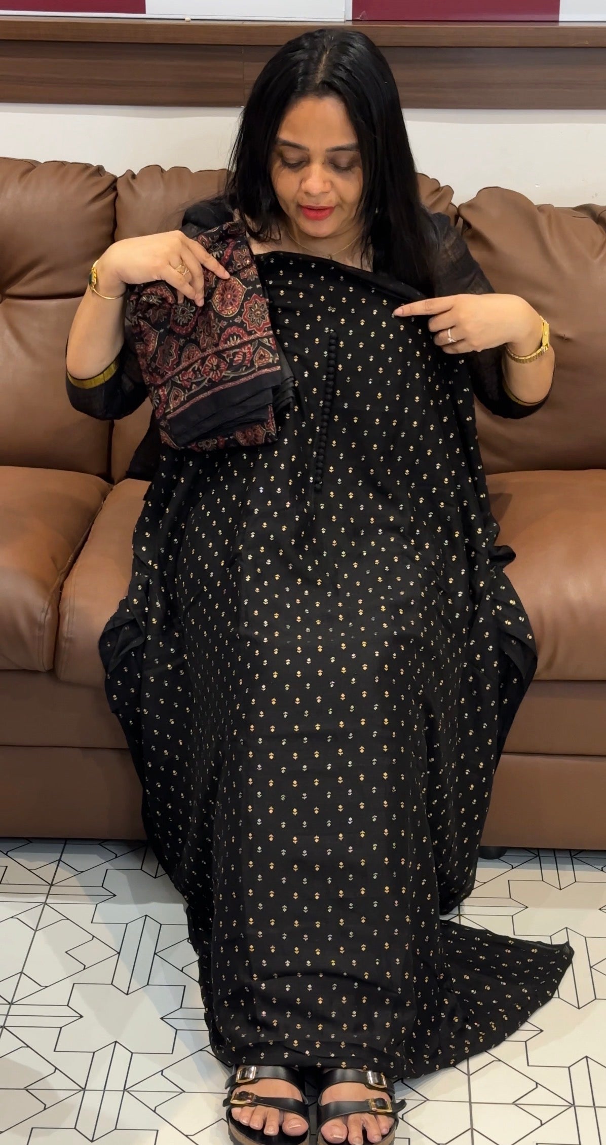 OFFER SALES UNSTITCHED SALWAR SUITS - IHA 35457