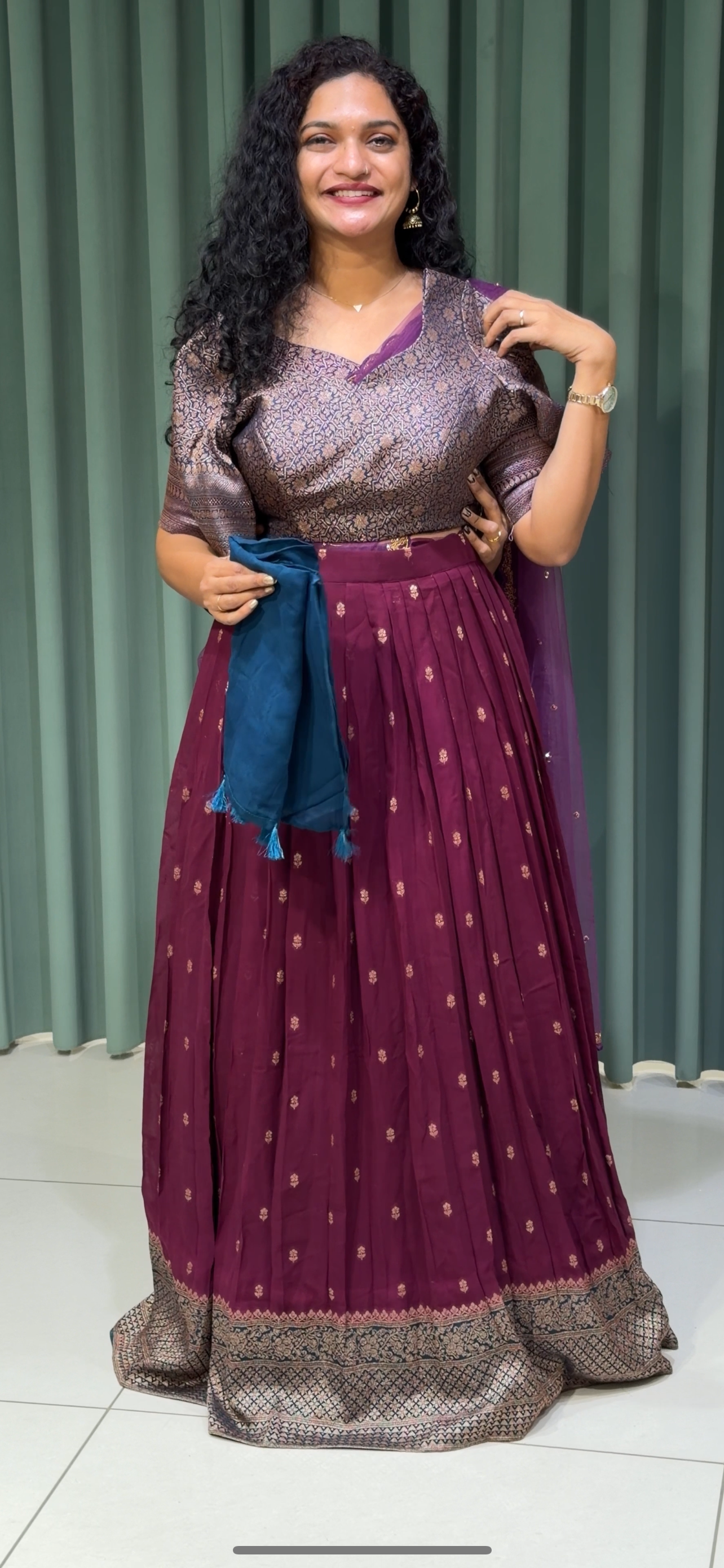 PARTY WEAR LEHENGAS - IHA 29616