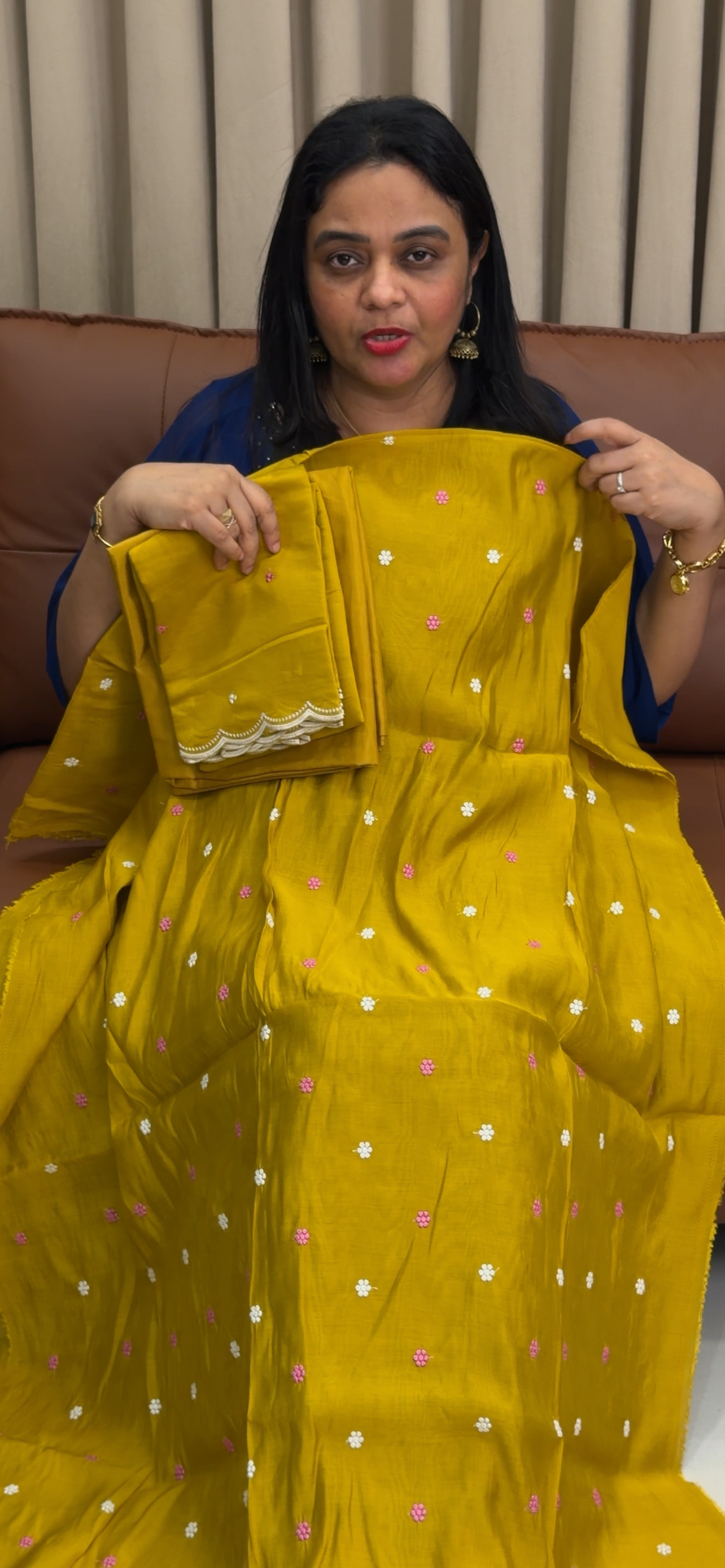 UNSTITCHED SALWAR SUITS - IHA 34090