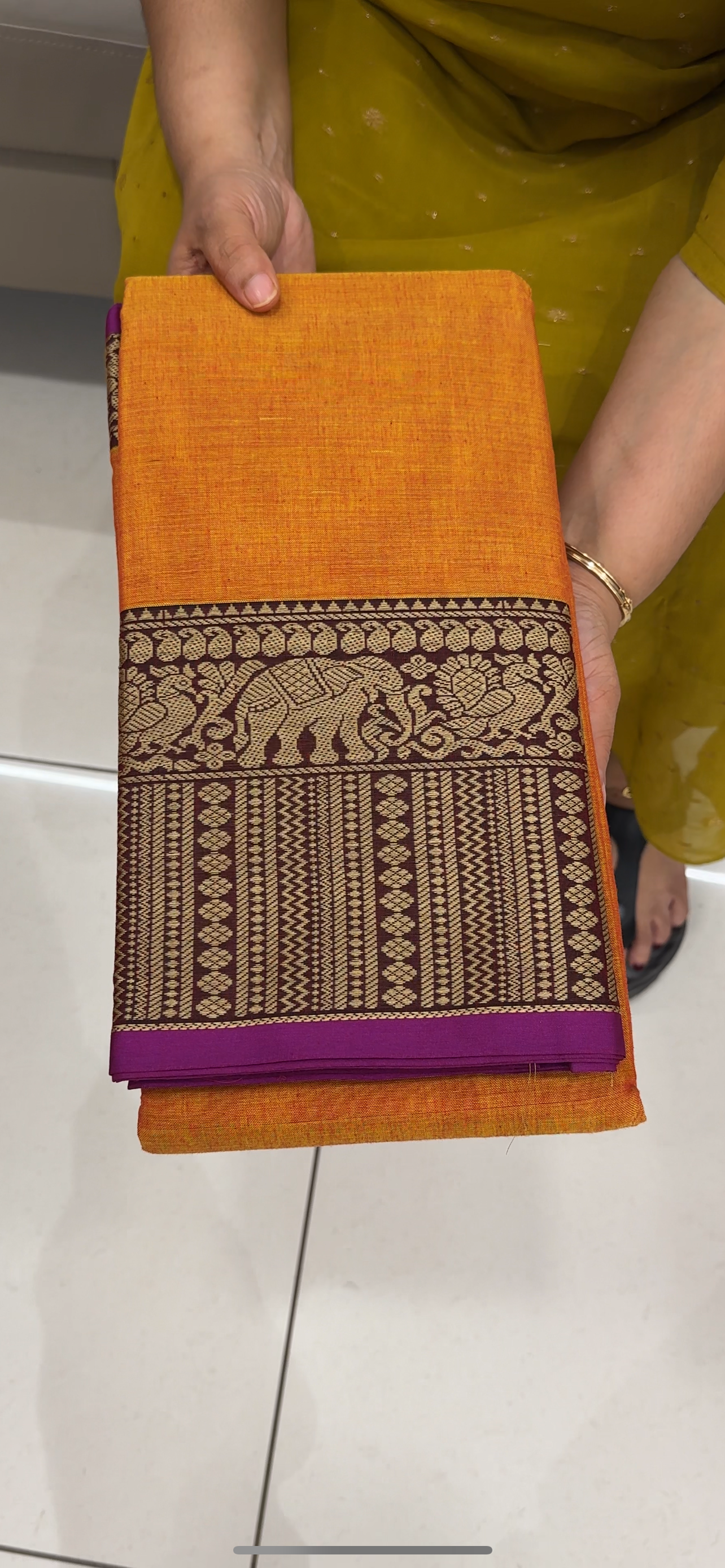 HANDLOOM COTTON SAREES - IHA 28577