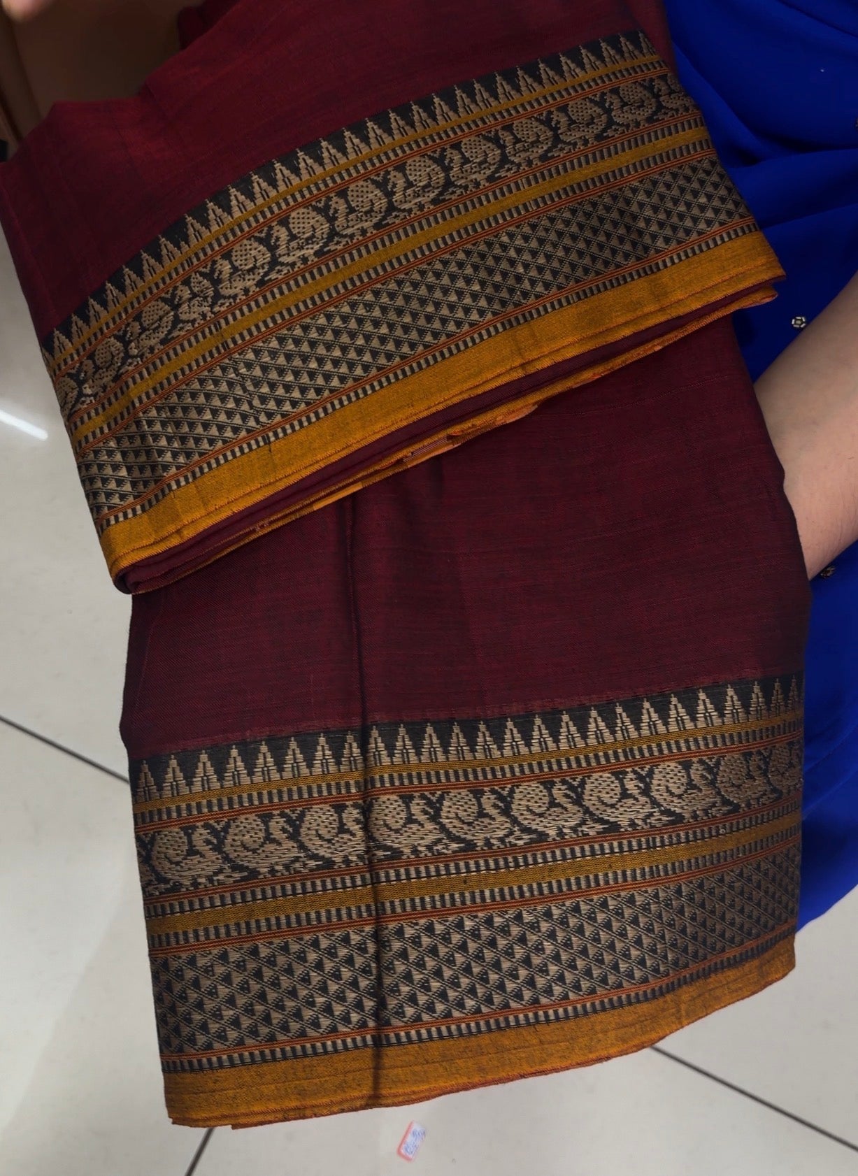 HANDLOOM COTTON UNSTITCHED SALWAR SUITS - IHA 33768