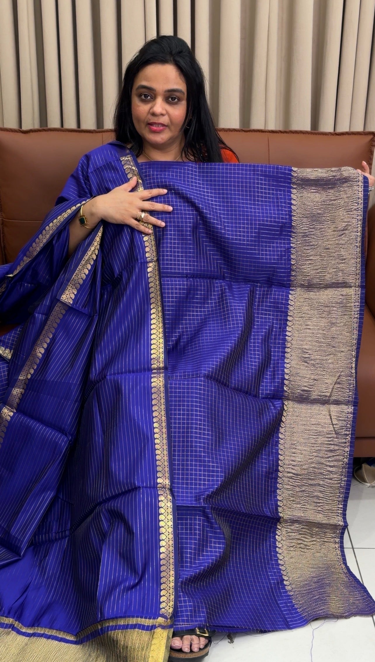 SEM SILK UNSTTCHED SALWAR SUITS - IHA 34946