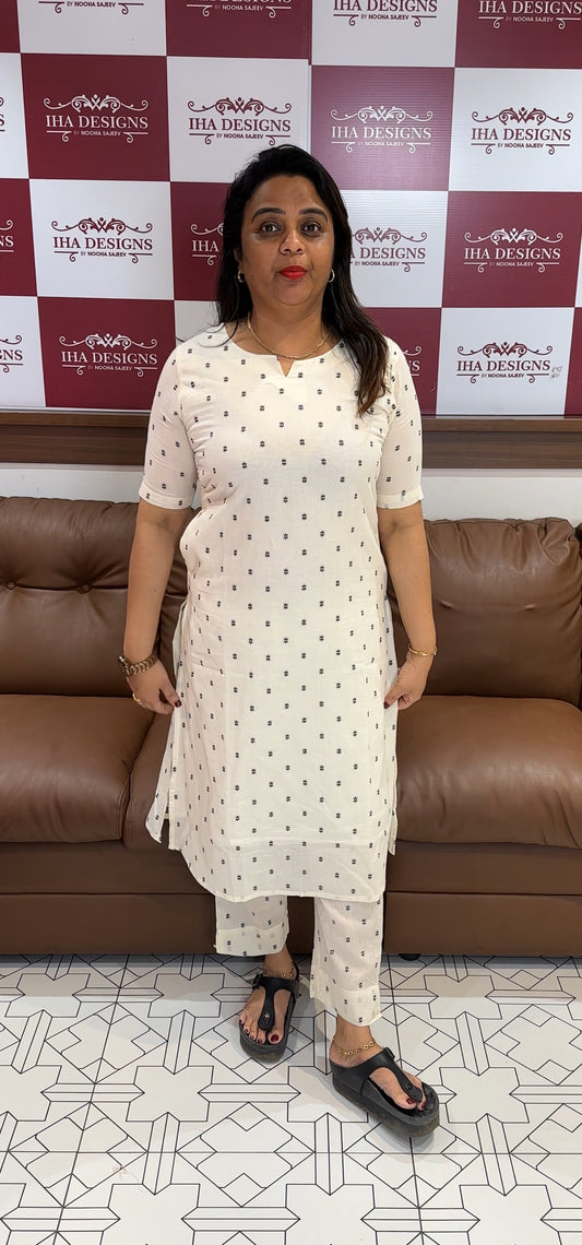 HANDLOOM COTTON TOP AND BOTTOM - IHA 25465