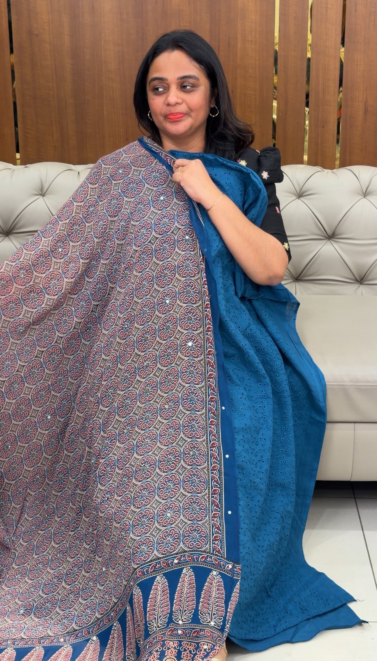 COTTON HAKOBA UNSTITCHED SALWAR SUITS - IHA 29867