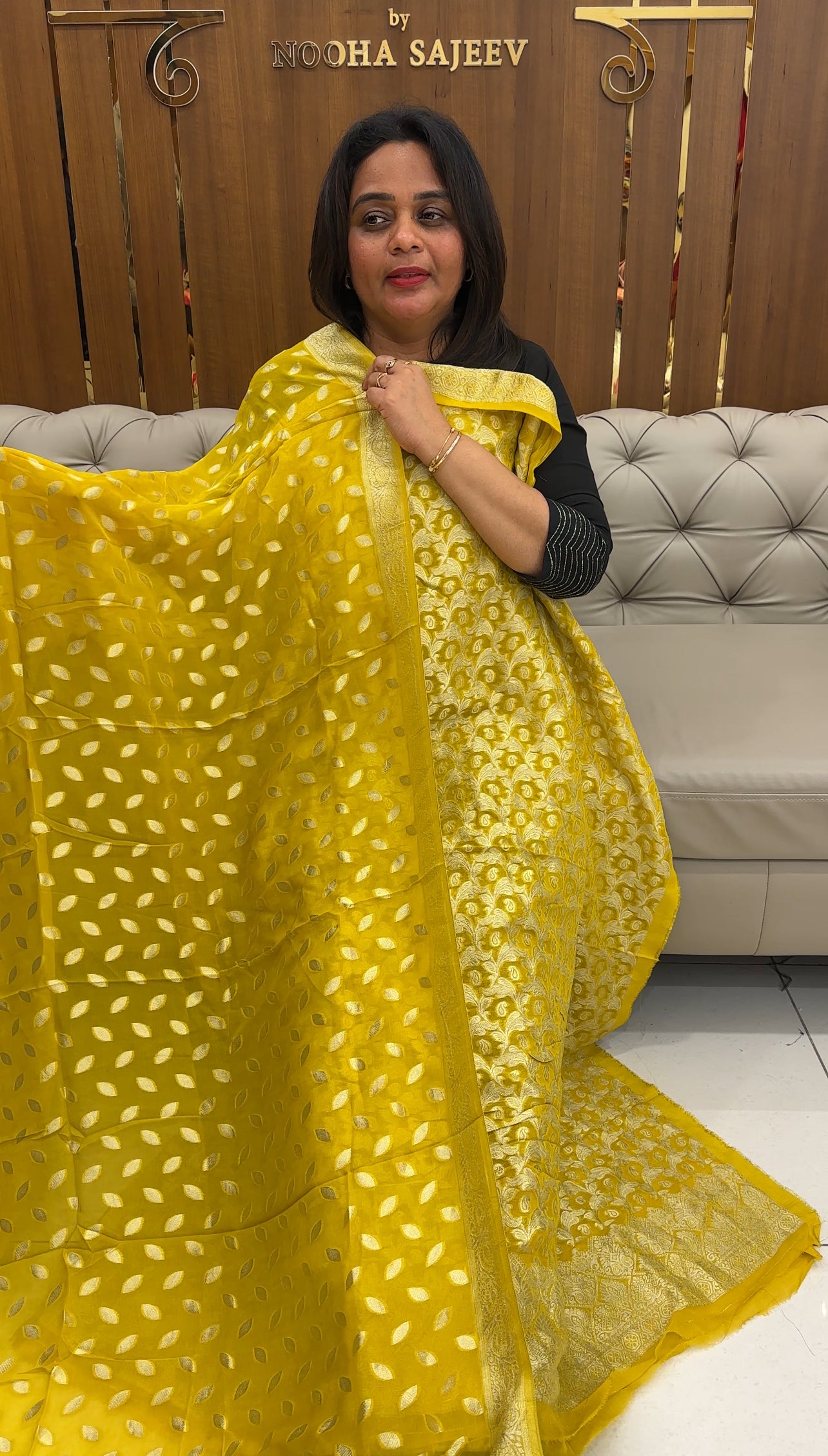 BANARASI UNSTITCHED SALWAR SUITS - IHA 26732