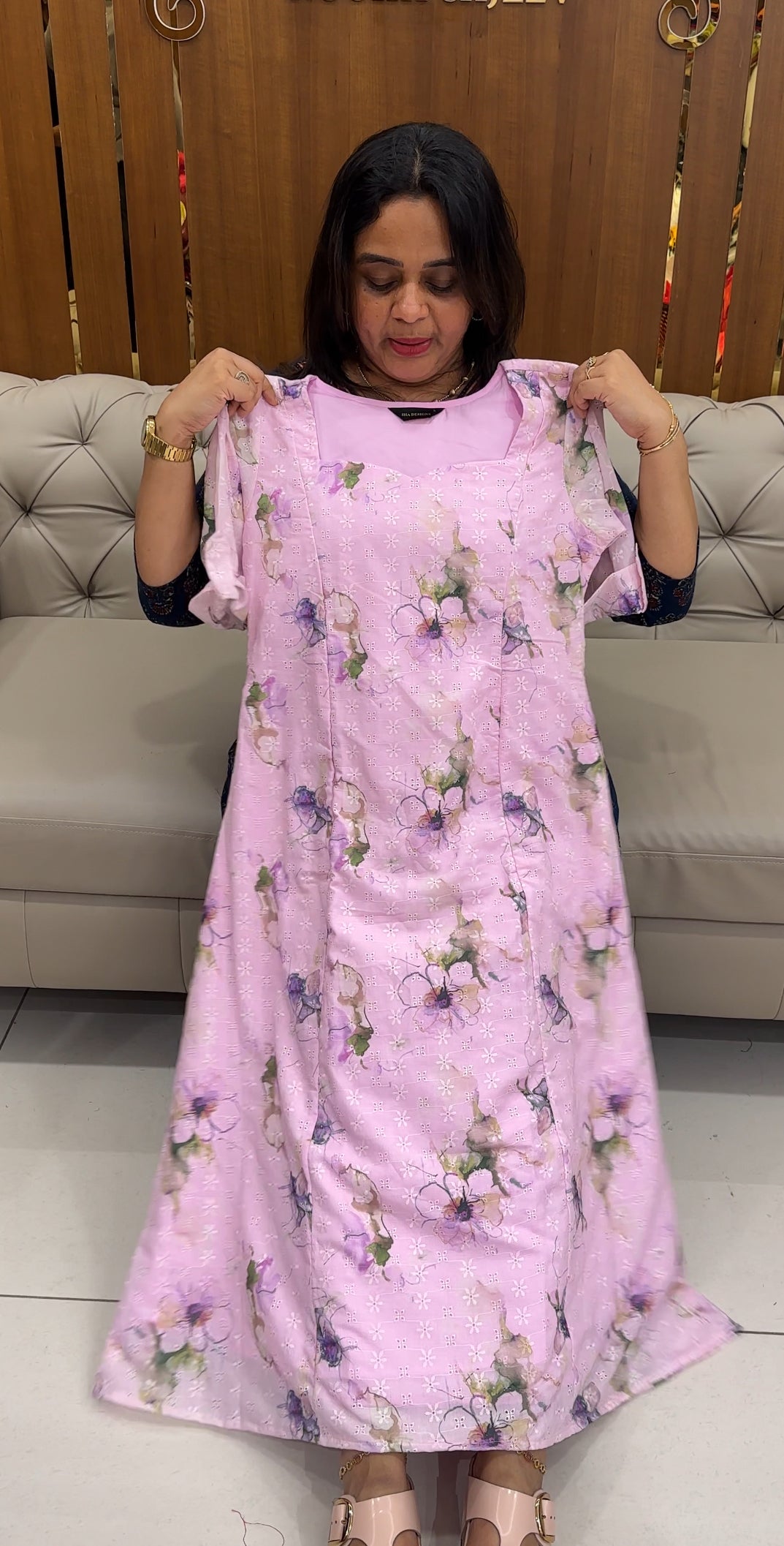 COTTON HAKOBA ALINE TOPS - IHA 26975