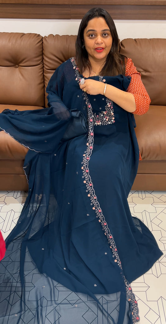 BUDGET BUY UNSTITCHED SALWAR SUITS - IHA 22801