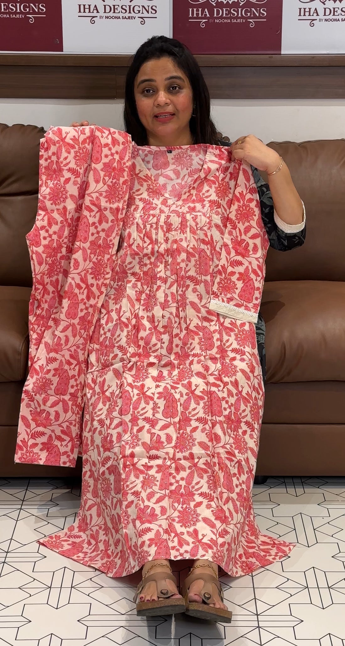 COTTON LONG CO-ORDS - IHA 27233