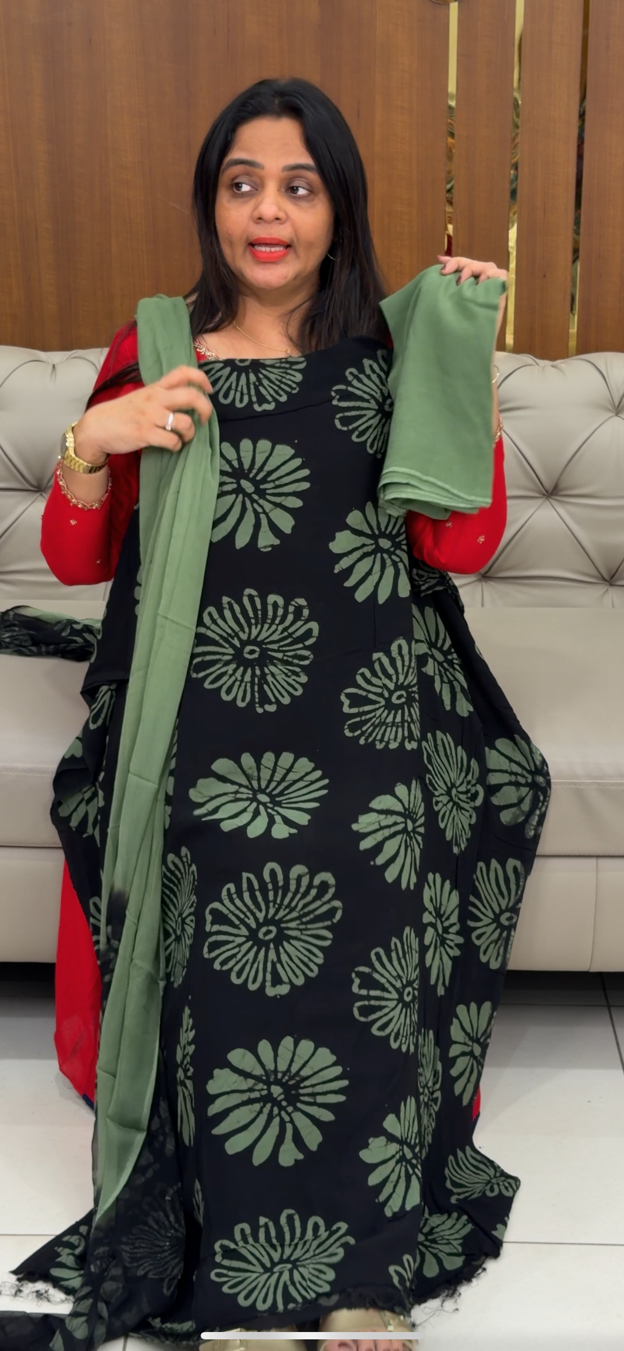 VISCOSE GEORGETTE UNSTITCHED SALWAR SUITS - IHA  29799