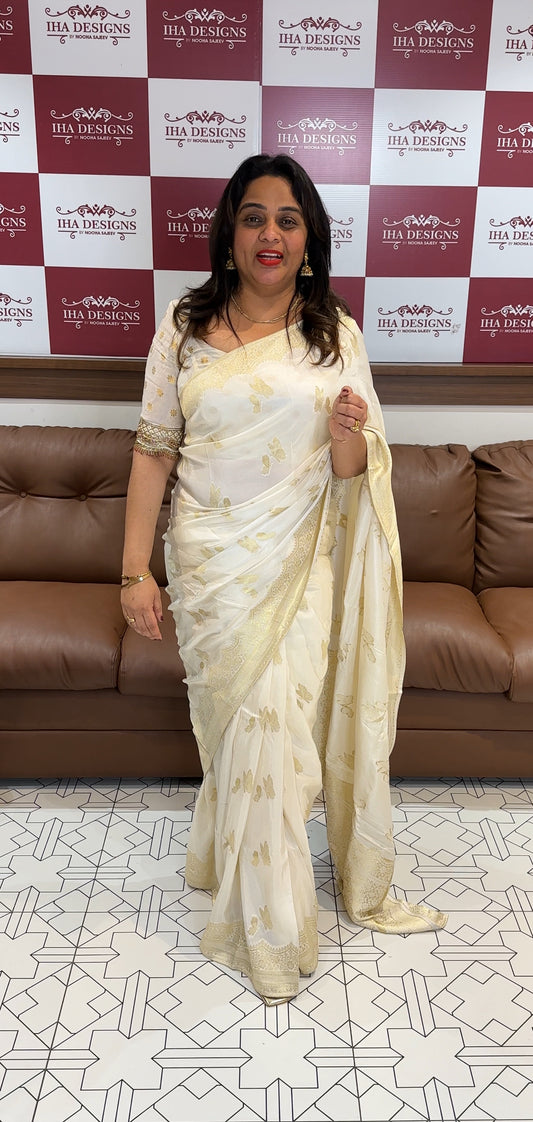DESIGNER BANARASI SAREES - IHA 25500