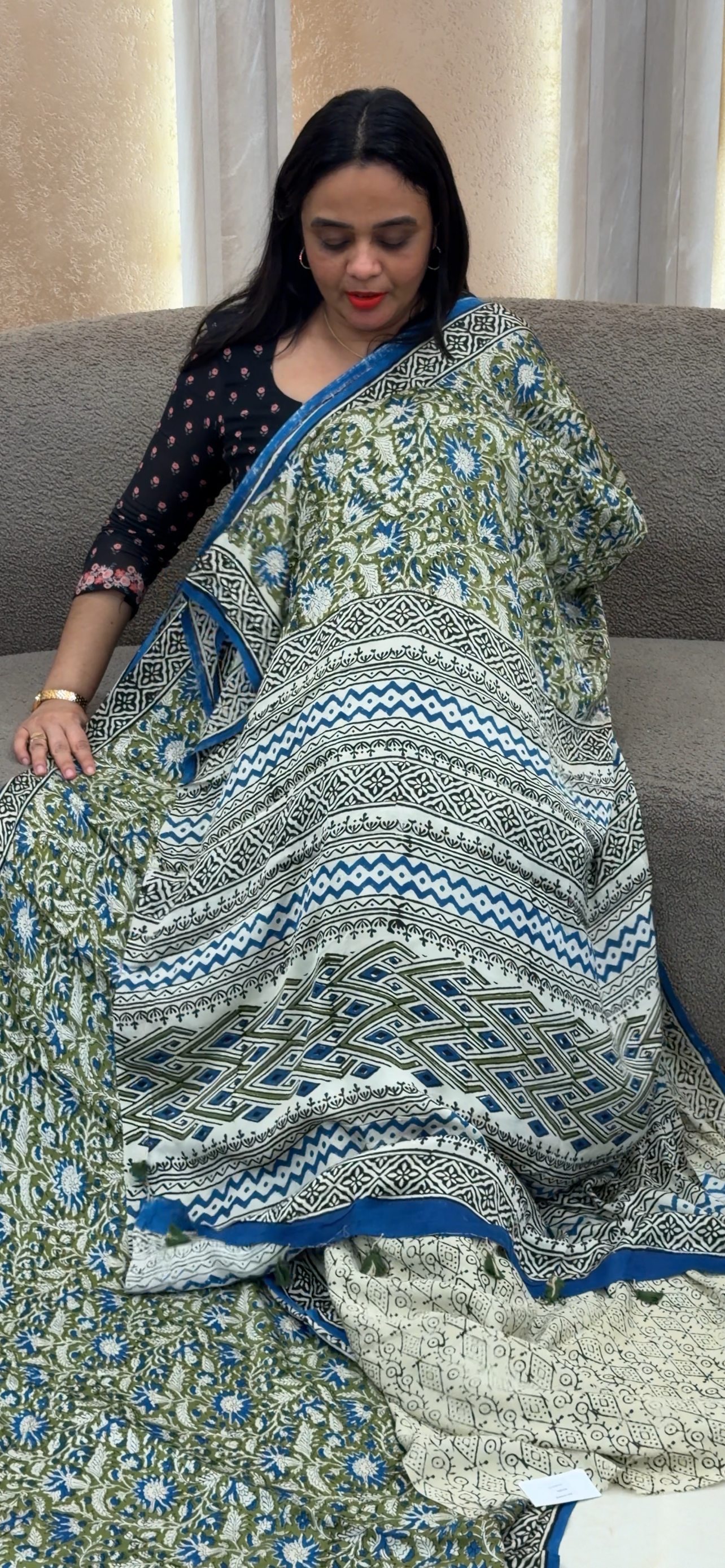 MODAL SILK SAREES - IHA 33379