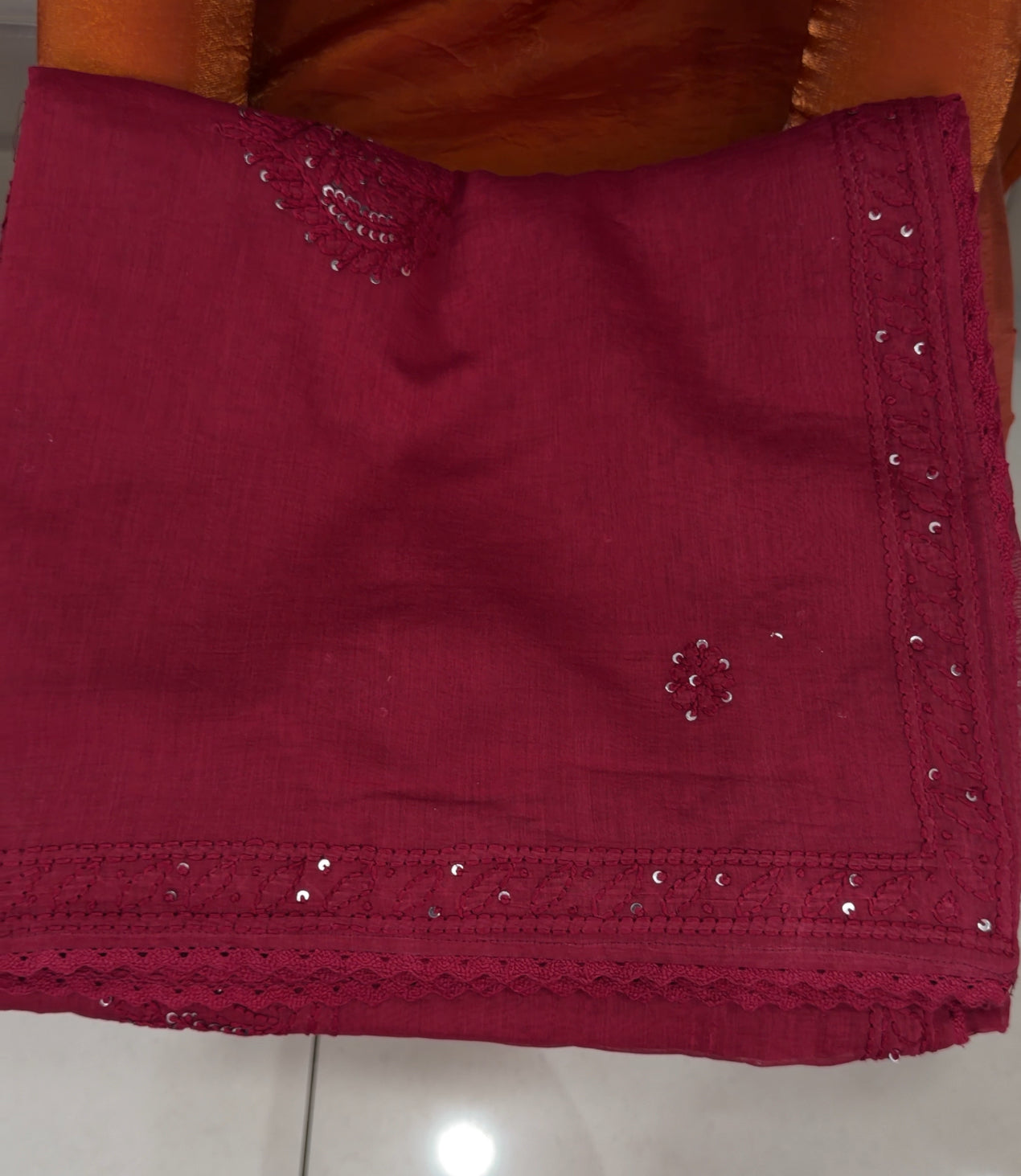 MUL CHANDERI SAREE S- IHA 30658