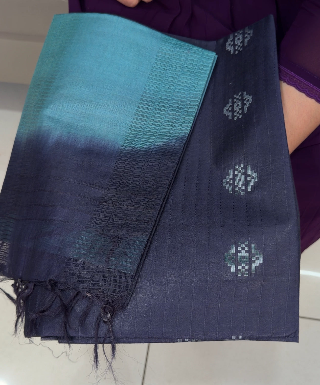 SEMI TUSSUR UNSTITCHED SALWAR SUITS - IHA 29187