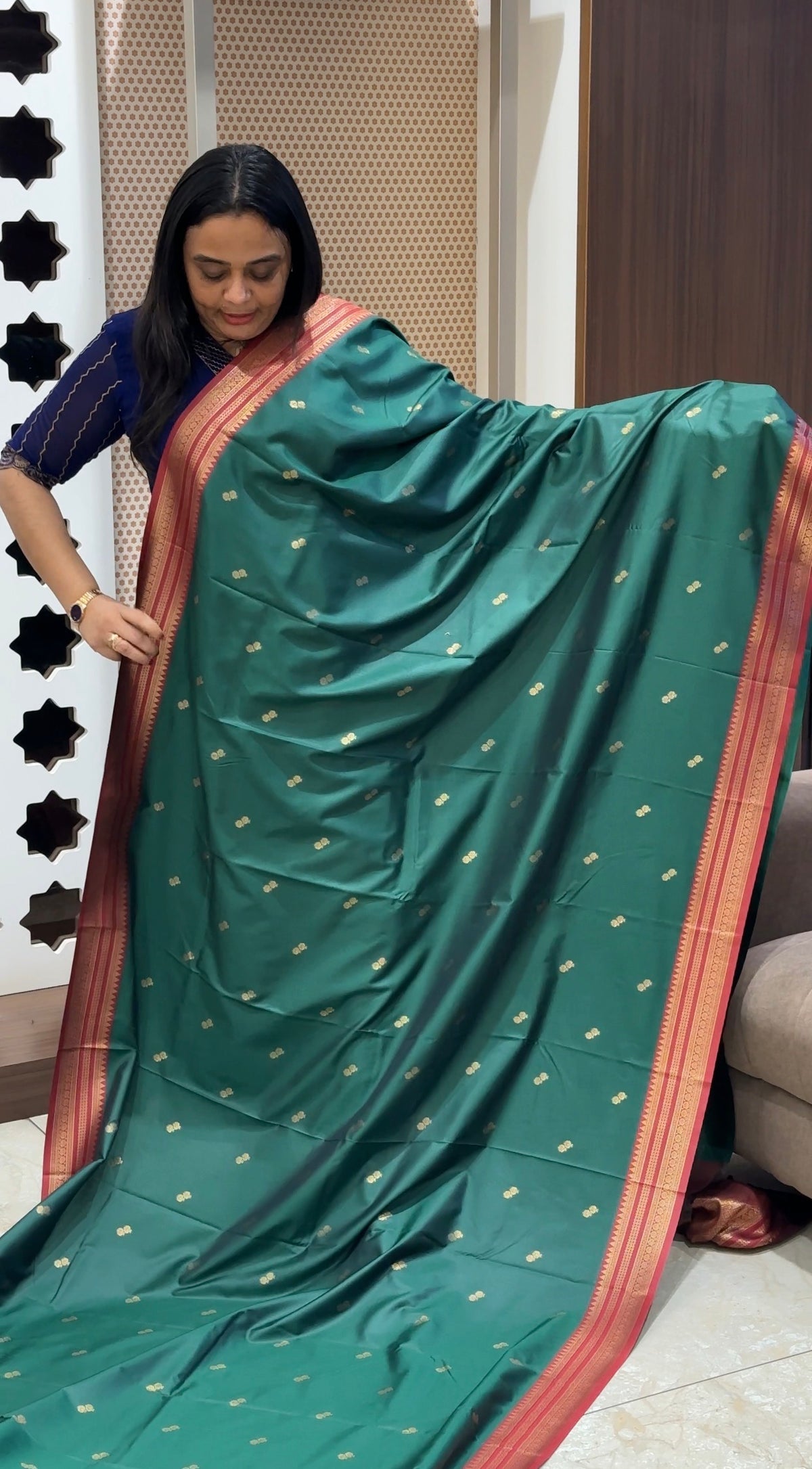 OFFER SALES SEMI SOFT SILK SAREES - IHA 35185