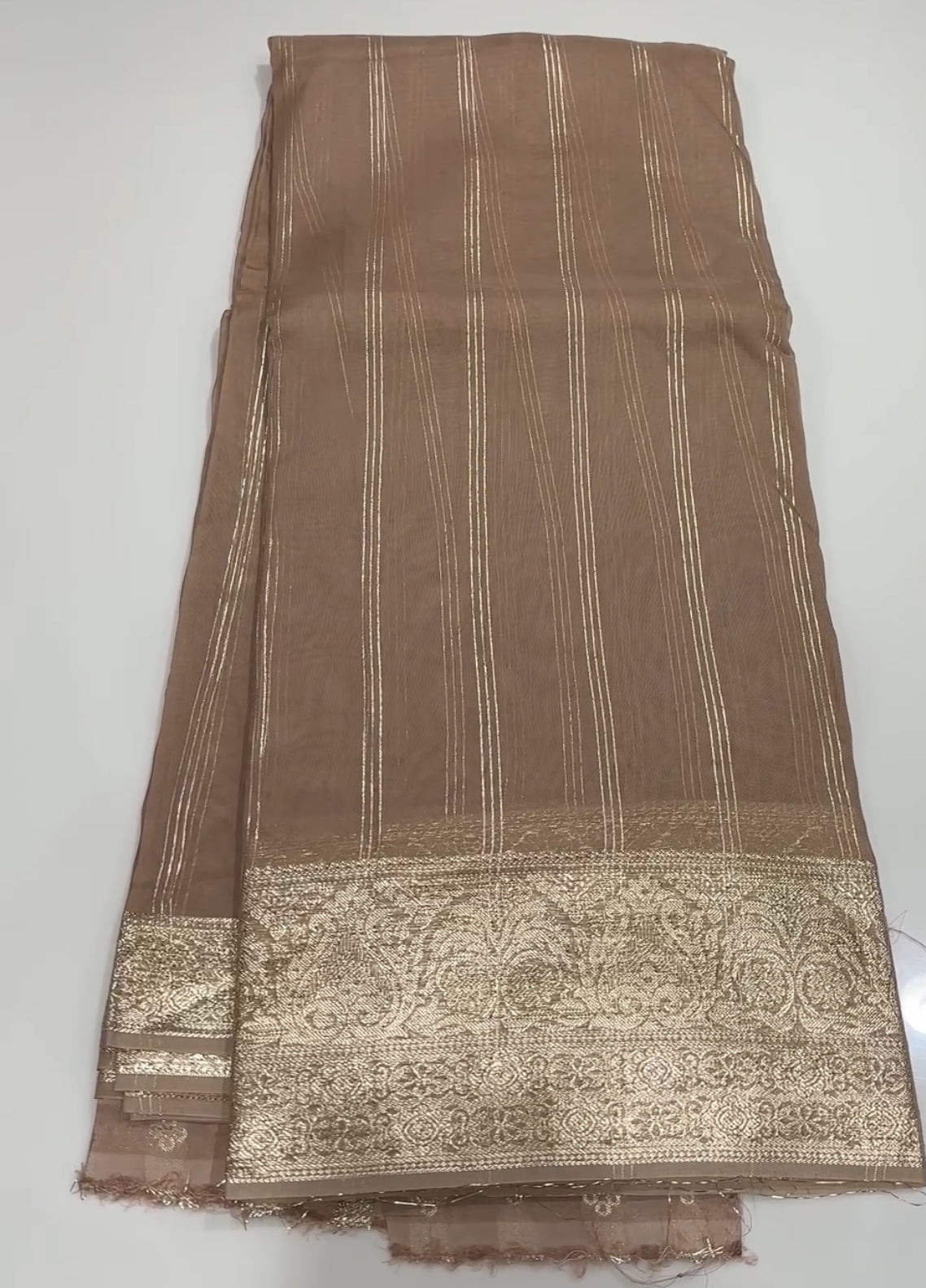 VISCOSE ORGANZA SAREES - IHA 18636