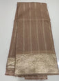 VISCOSE ORGANZA SAREES - IHA 18636