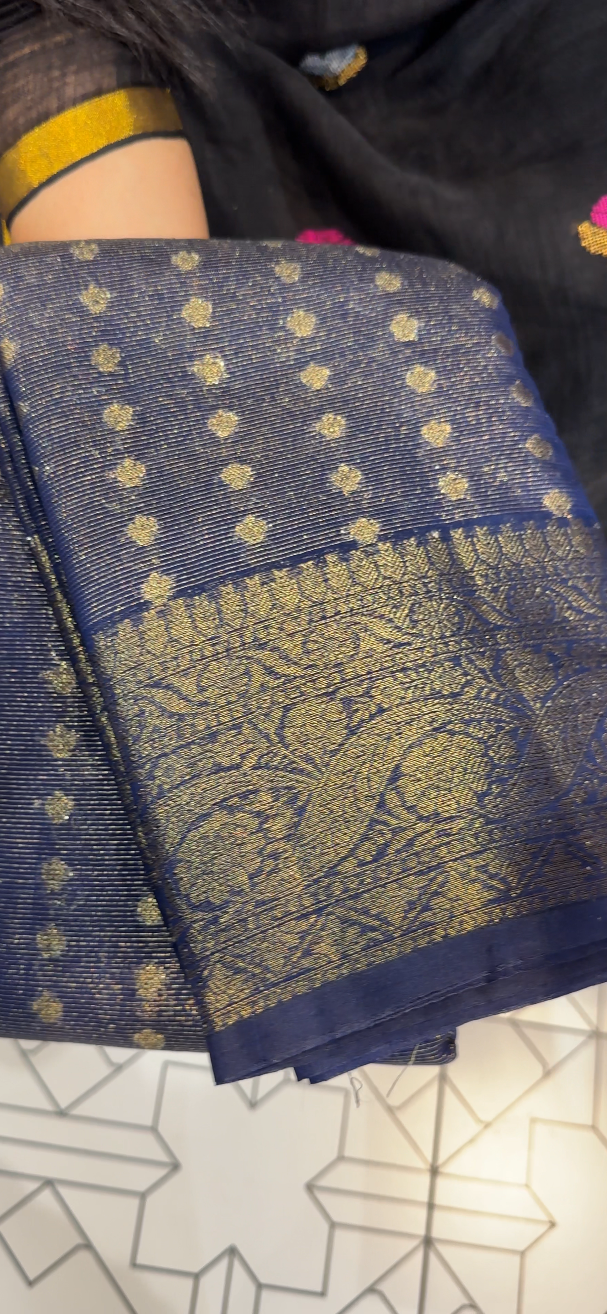 SEMI BANARASI SAREES - IHA 35461