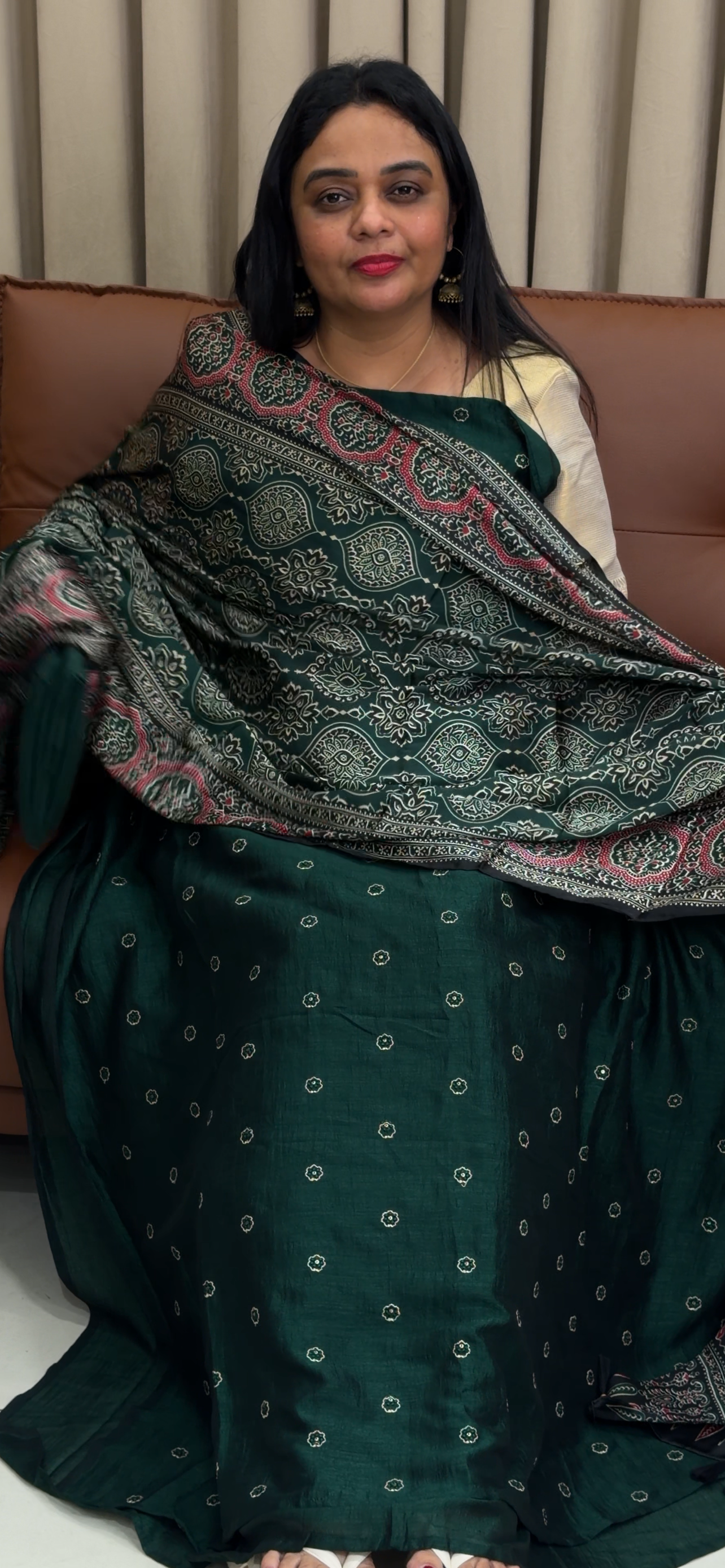 SEMI RAW SILK UNSTITCHED SALWAR SUITS - IHA 33860