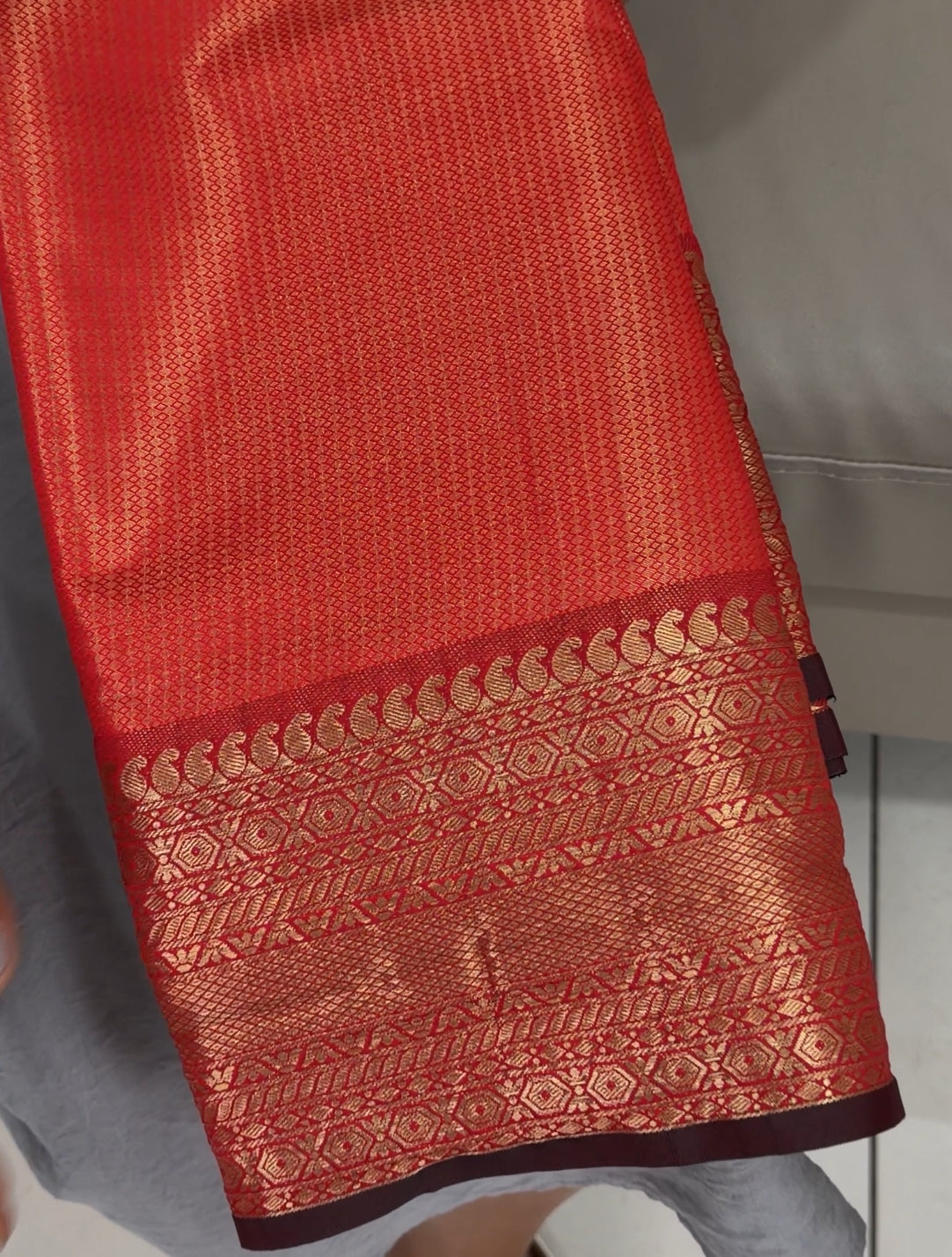 SEMI KANCHIPURAM SAREES - IHA 29359