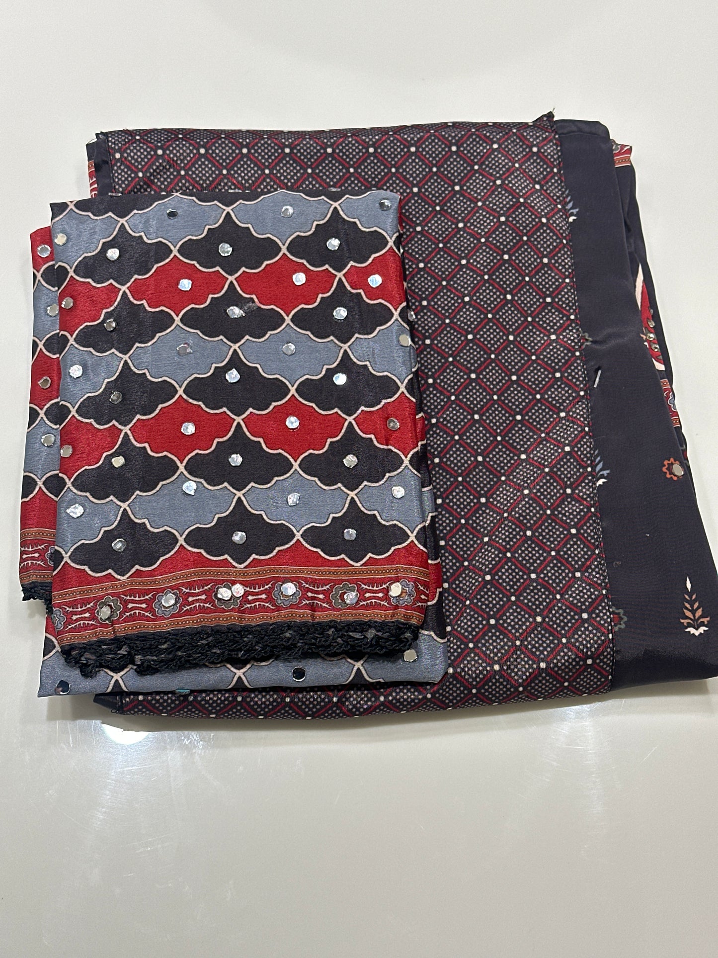 OFFER SALES UNSTITCHED SALWAR SUITS -  IHA 33518