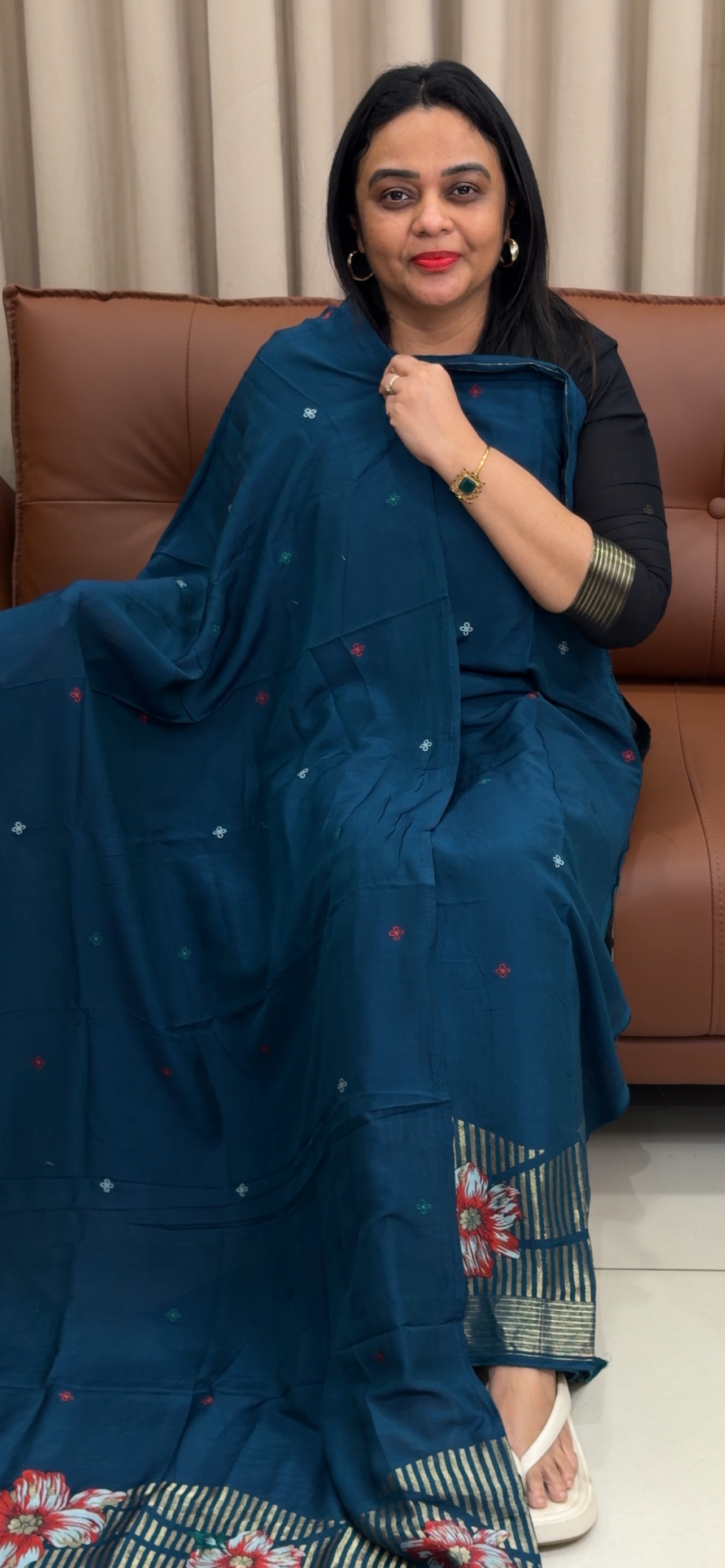 FORWARD SOFT MUL UNSTITCHED SALWAR SUITS - IHA 33498