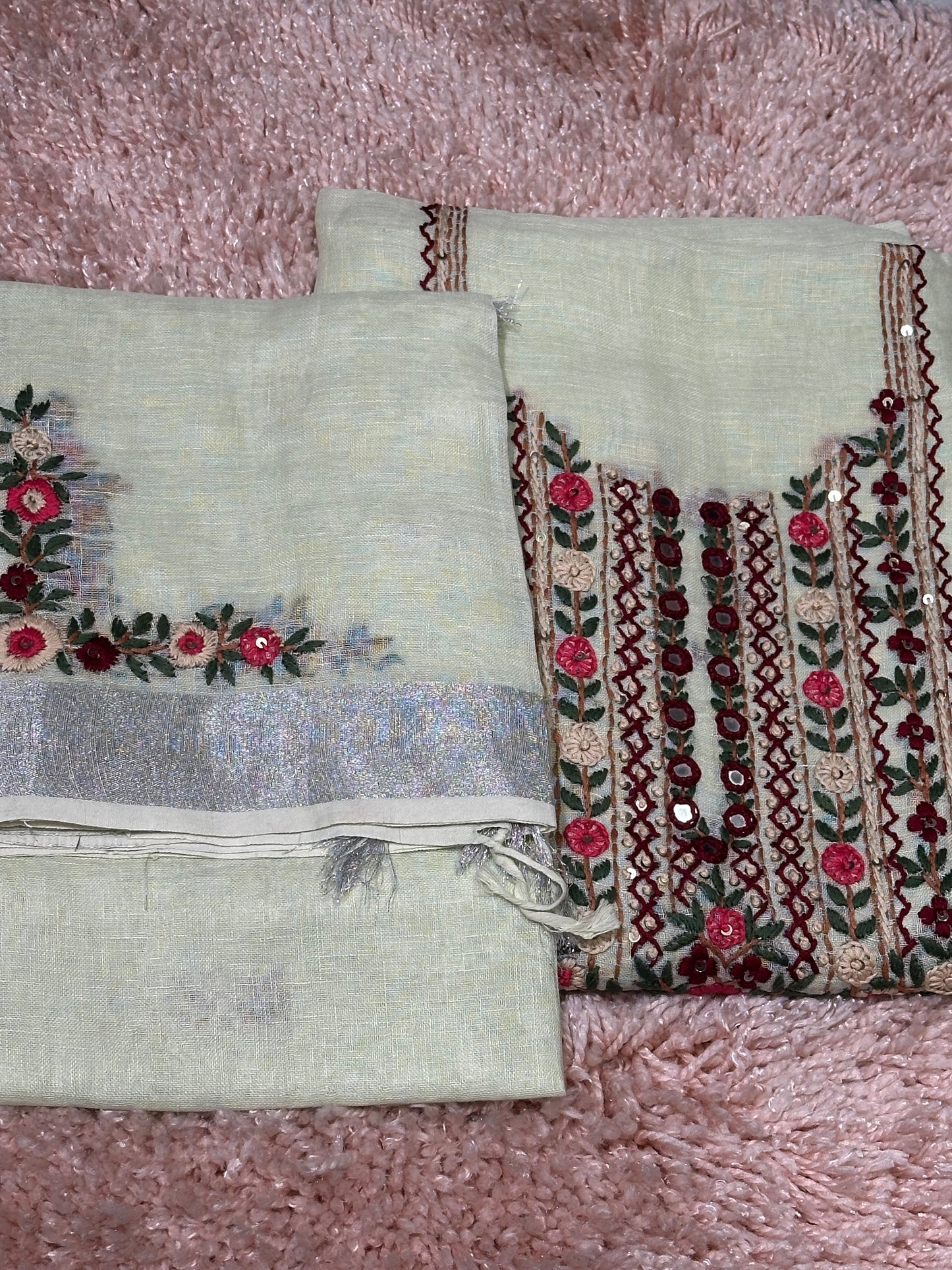 OFFER SALES UNSTITCHED SALWAR SUITS -  IHA 34661
