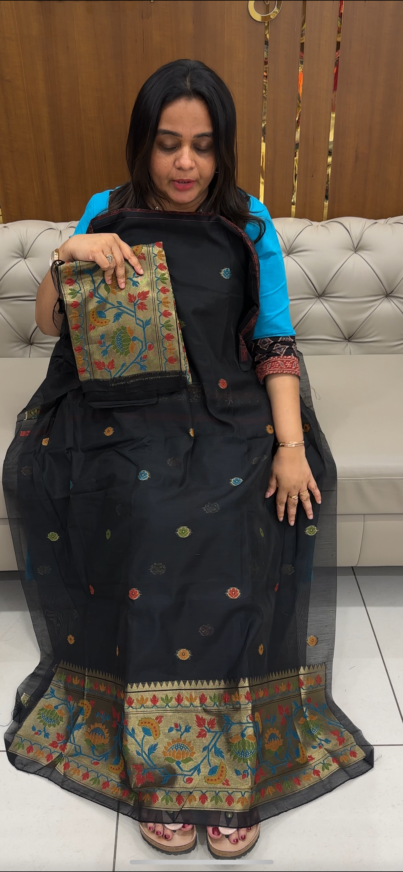 BUDGET BUY UNSTITCED SALWAR SUITS - IHA 28513