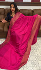 SEMI BANARASI SILK SAREES - IHA 17310