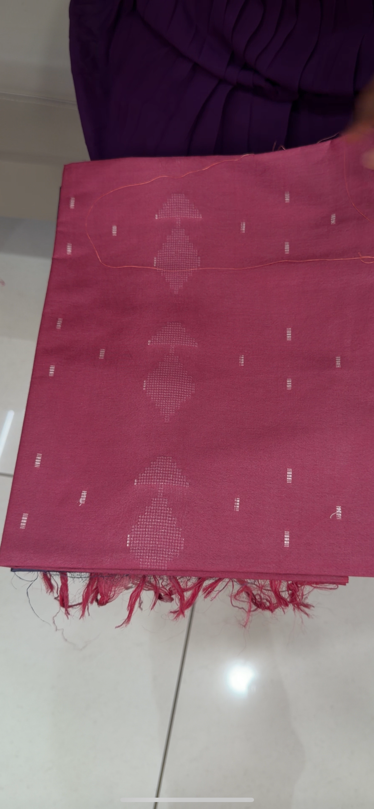 SEMI TUSSUR UNSTITCHED SALWAR SUITS - IHA 29194