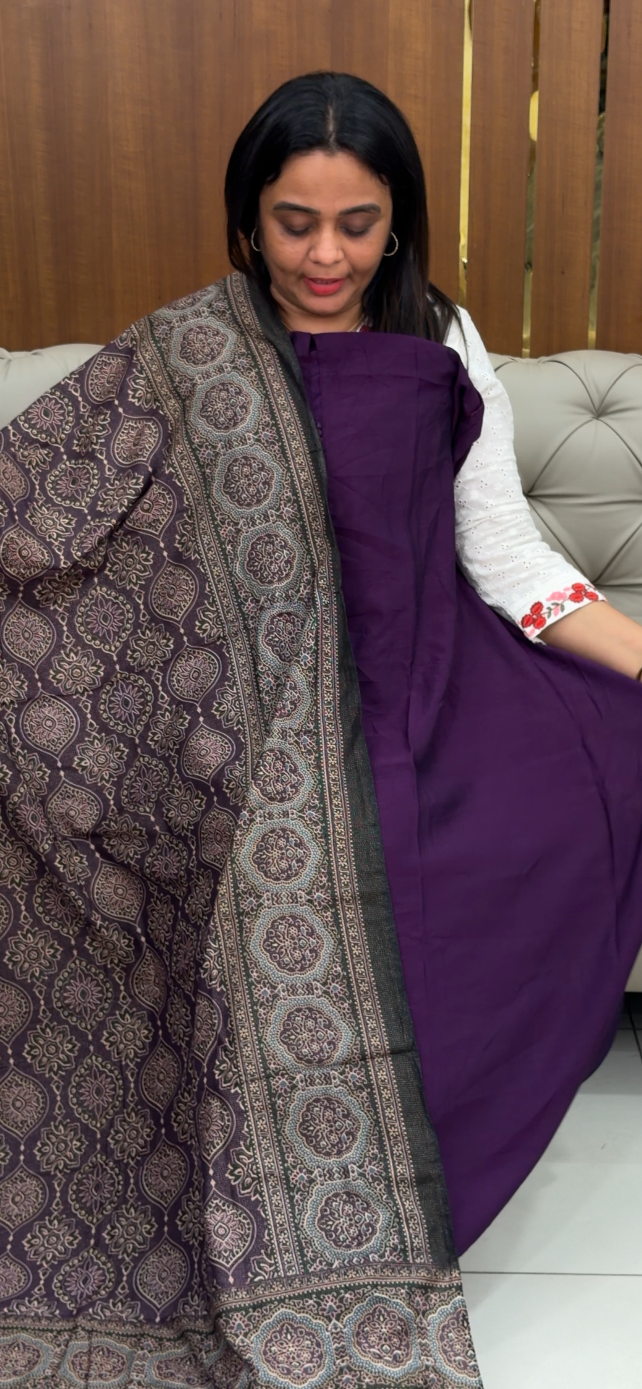 SEMI RAW SILK UNSTITCHED SALWAR SUITS - IHA 29347