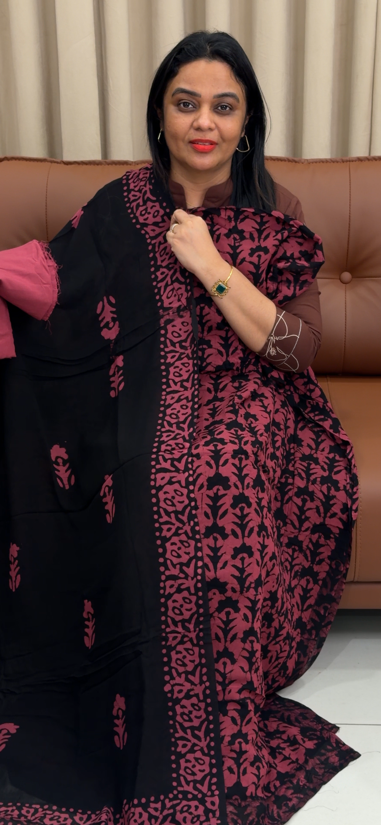 VISCOSE GEORGETTE UNSTITCHED SALWAR SUITS - IHA 33535