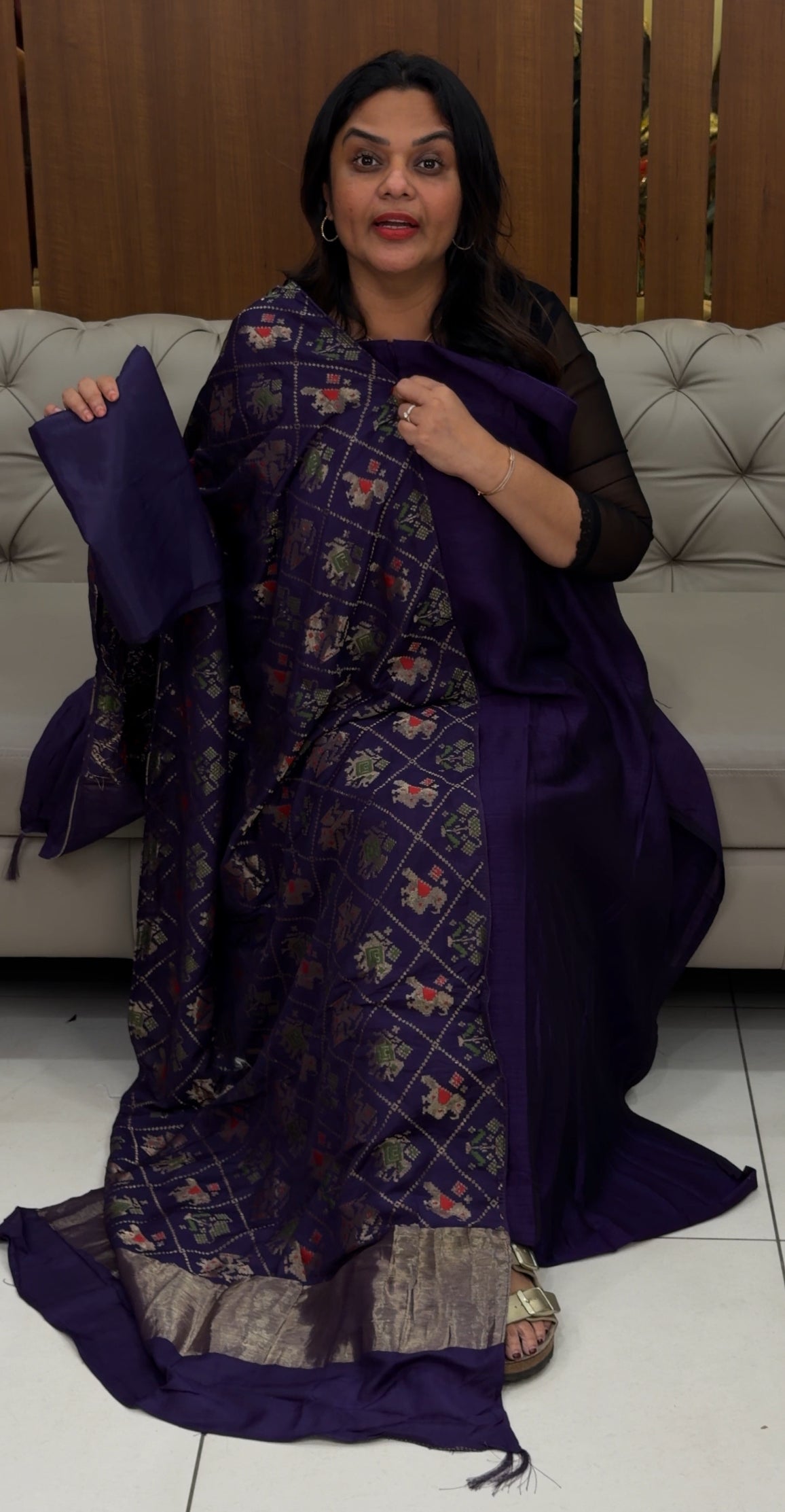 FORWARD SEMI RAW SILK UNSTITCHED SALWAE SUITS - IHA 30628