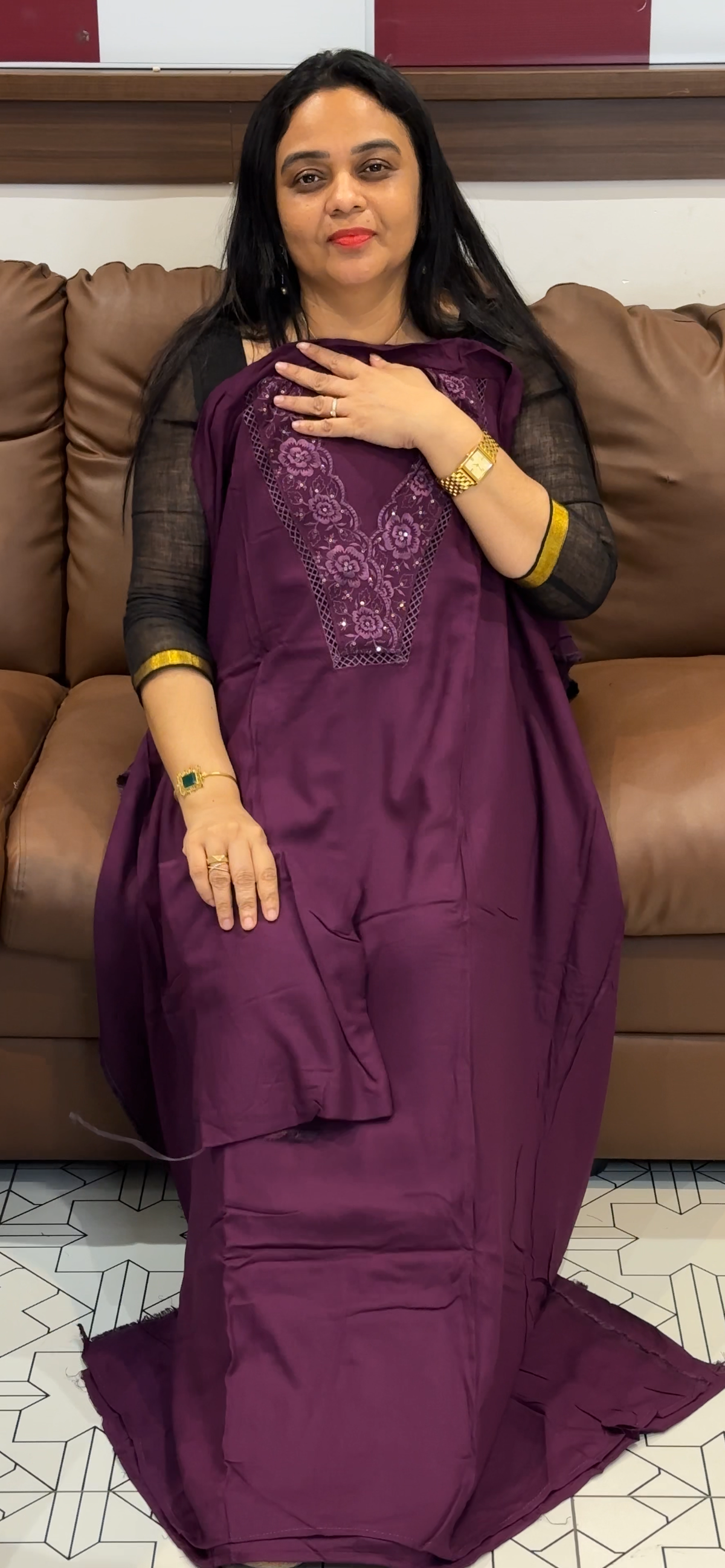 OFFER SALES UNSTITCHED SALWAR SUITS - IHA 35508
