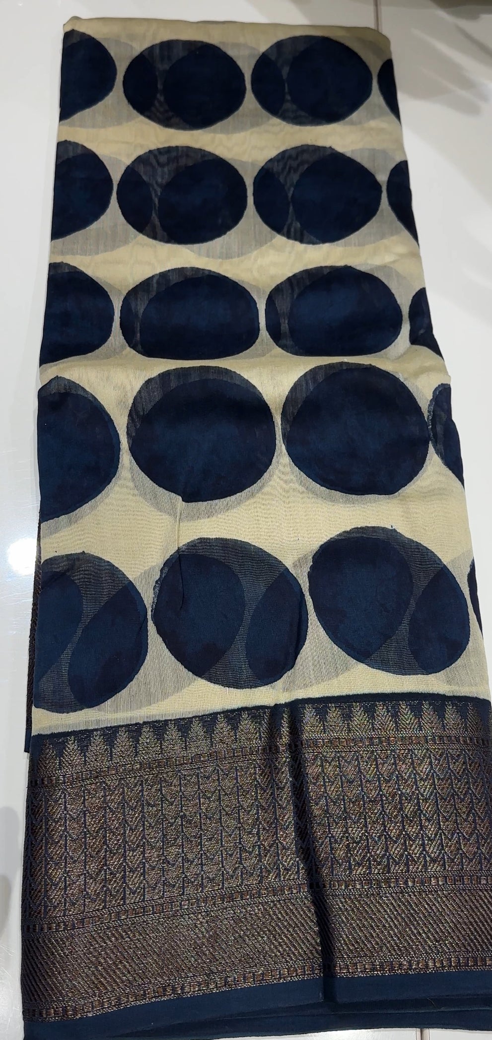 CHANDERI SILK SAREE - IHA 19092