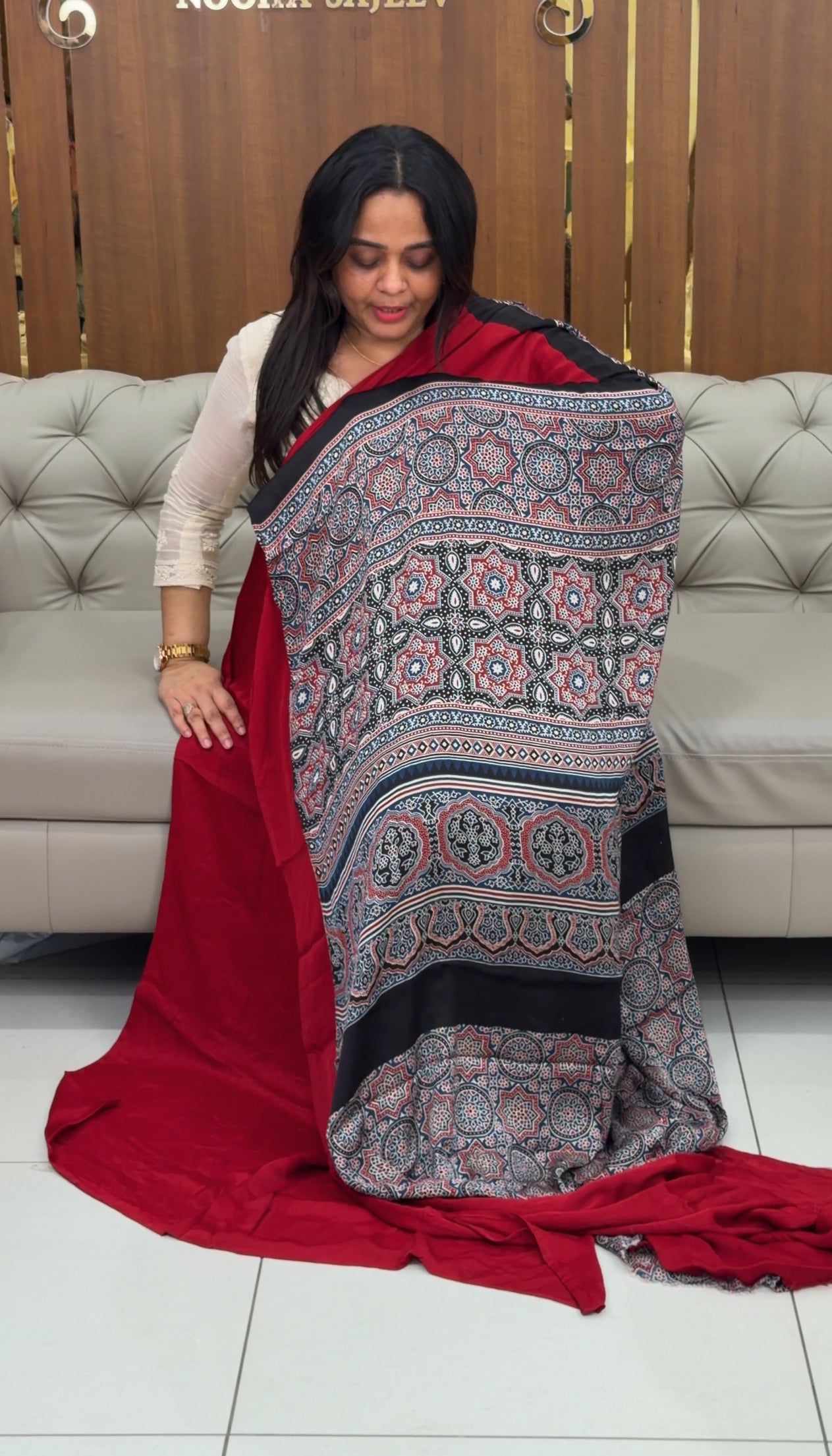 MODAL SILK SAREES - IHA 29213