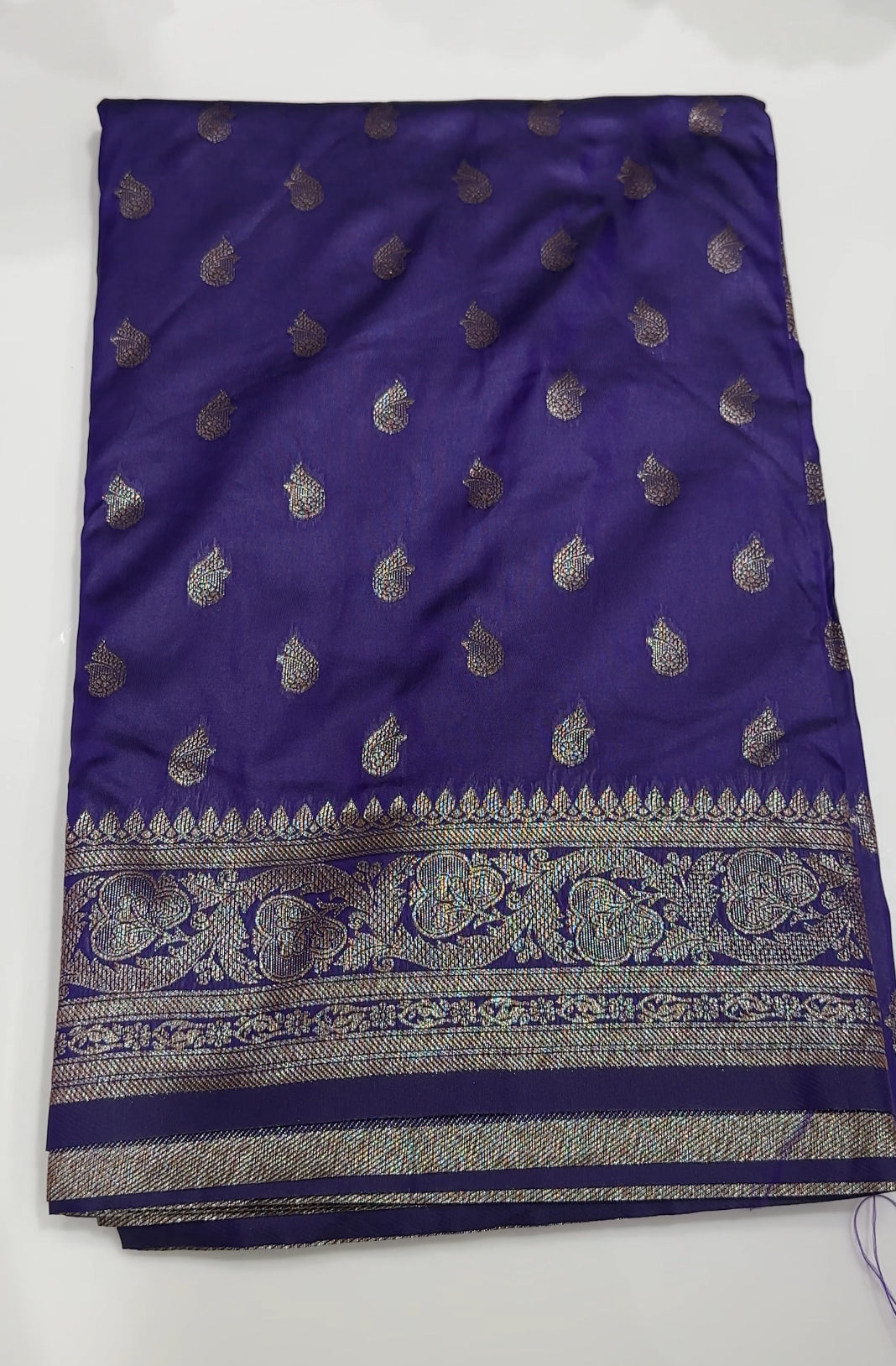 SEMI KATAN SAREES - IHA 24086