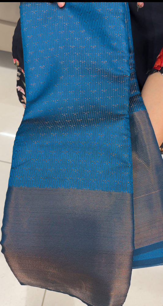 SEMI SILK SAREES - IHA 28689