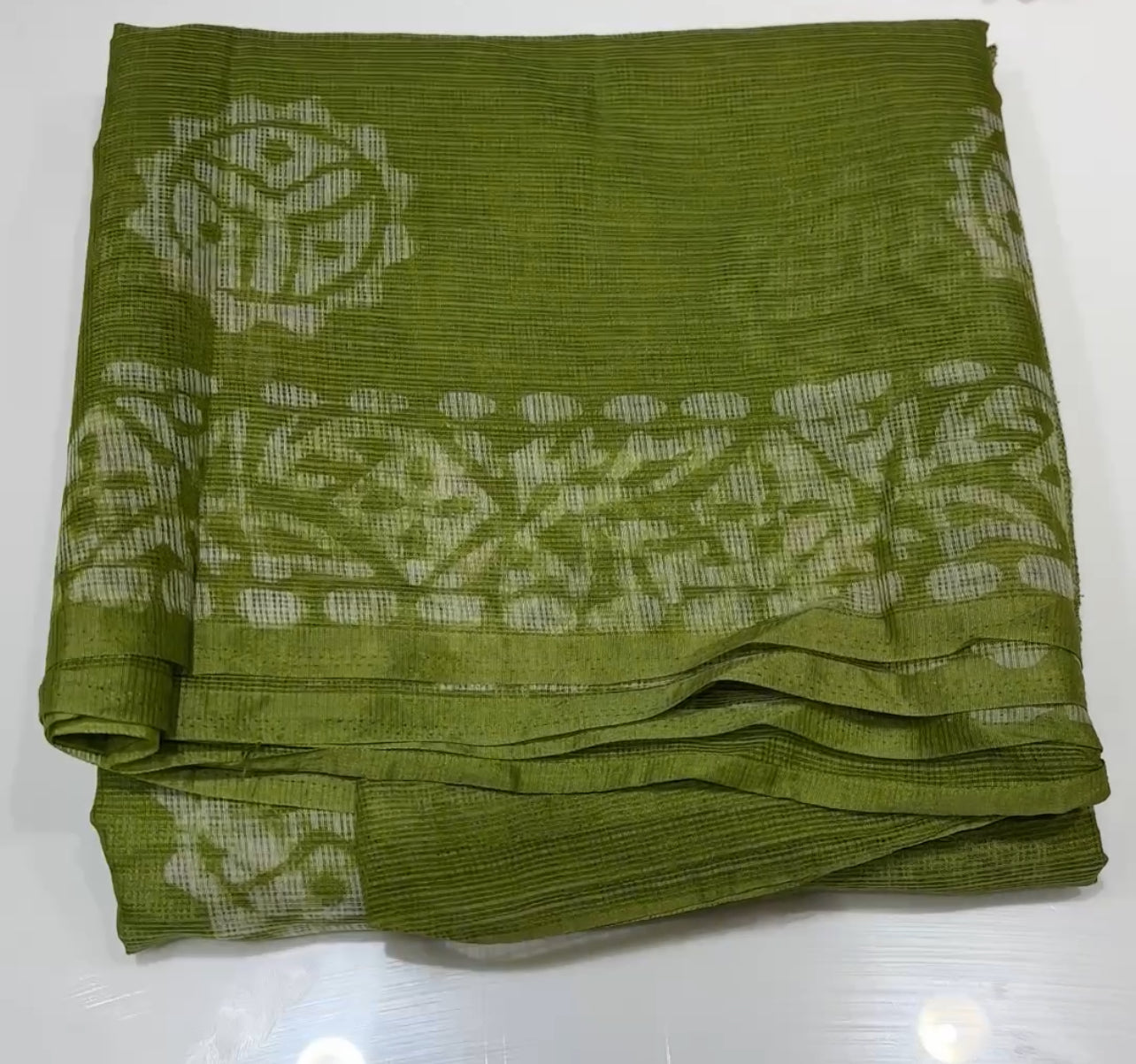 BATIK PRINTED SAREES - IHA 25088