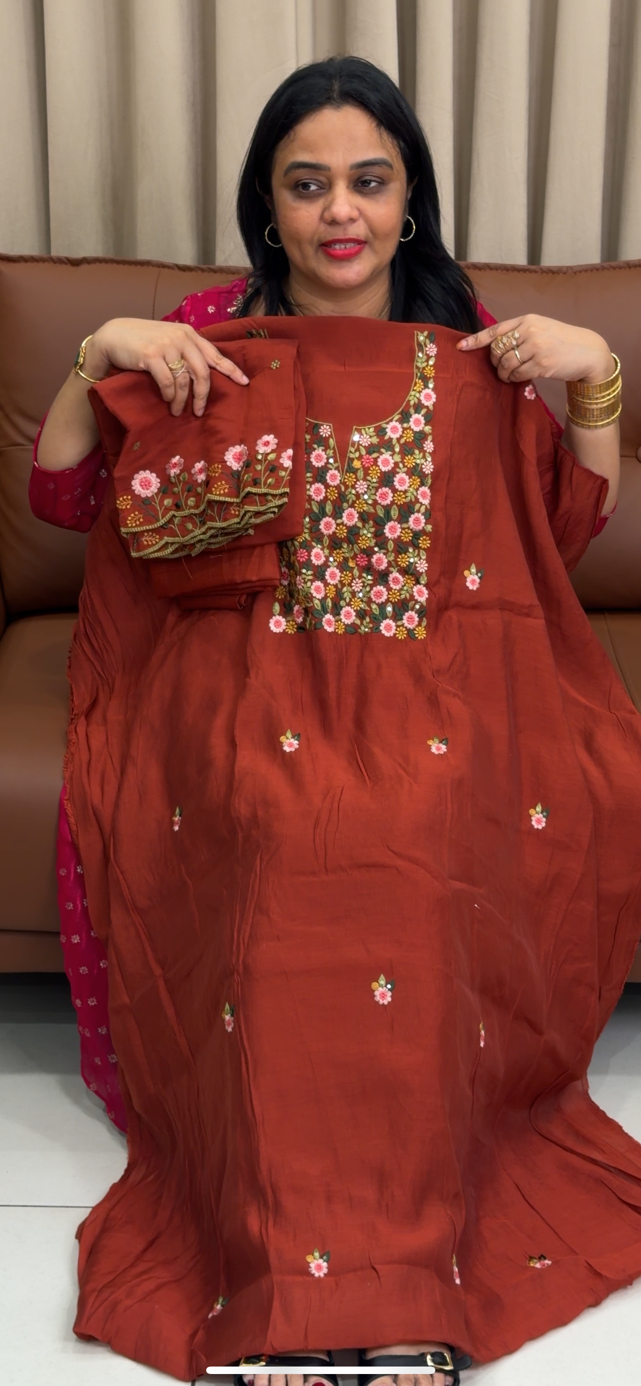 SOFT MUL UNSTITCHED SALWAR SUITS - IHA 34038
