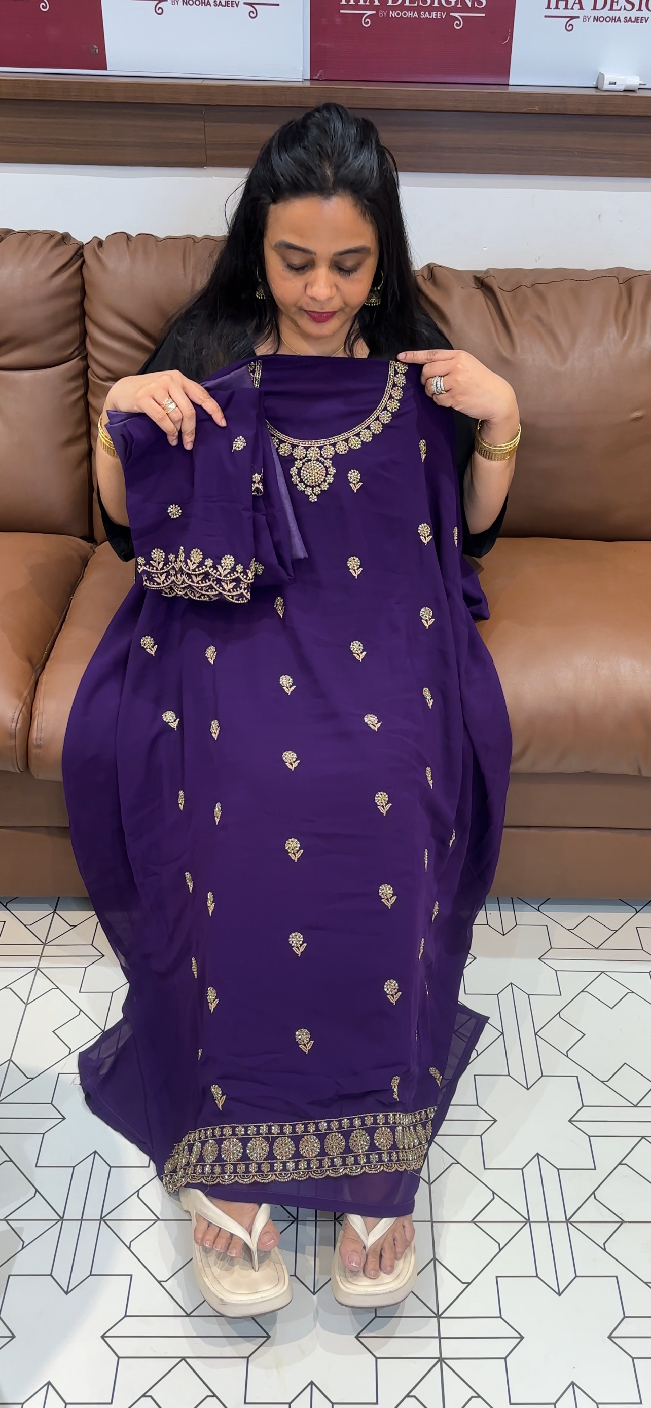 OFFER SALES UNSTITCHED SALWAR SUITS - IHA 34985