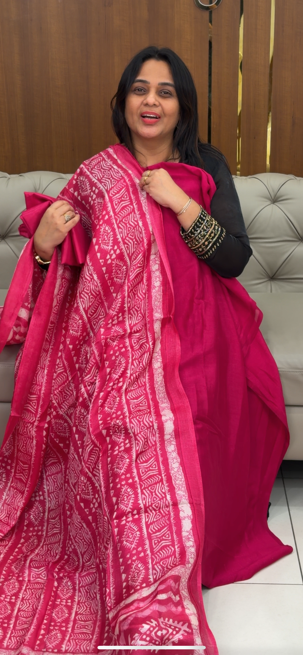 SEMI RAW SILK UNSTITCHED SALWAR SUITS - IHA 29090