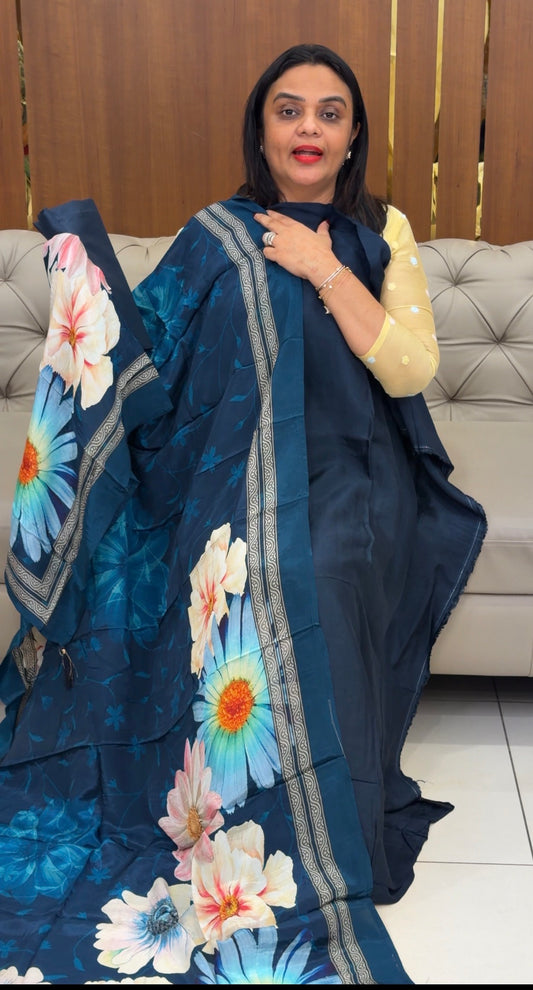 GEORGETTE UNSTITCHED SALWAR SUITS - IHA 32058