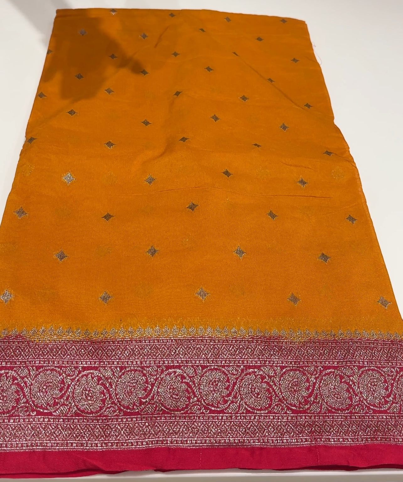 SEMI BANARASI  SAREES - IHA 16801