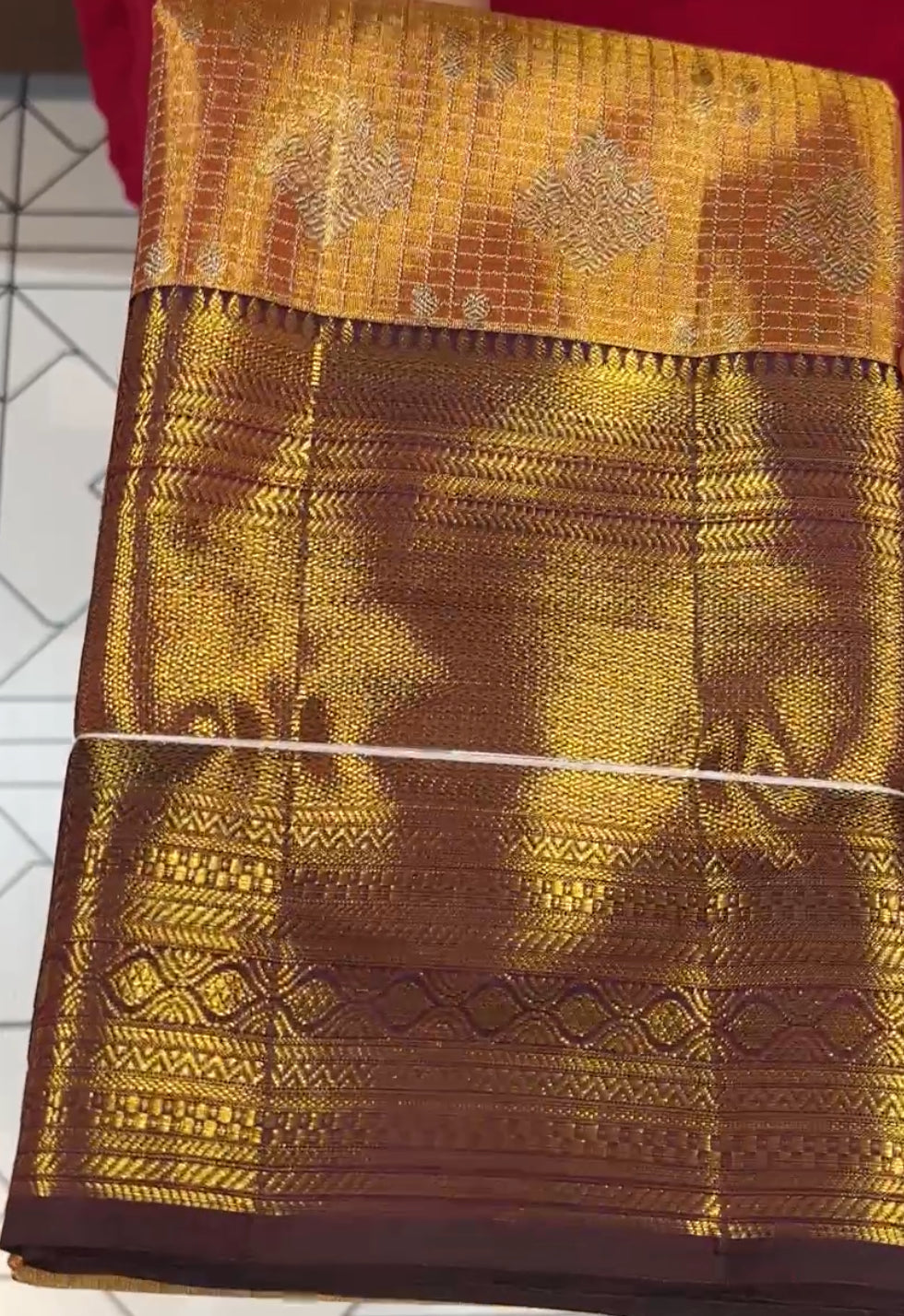 DESIGNER TISSUE KANCHIPURAM SAREES - IHA 18638