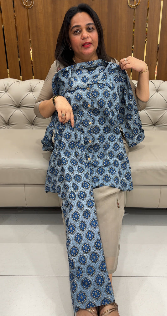 PRINTED SHORT CO-ORDS SETS - IHA 25844