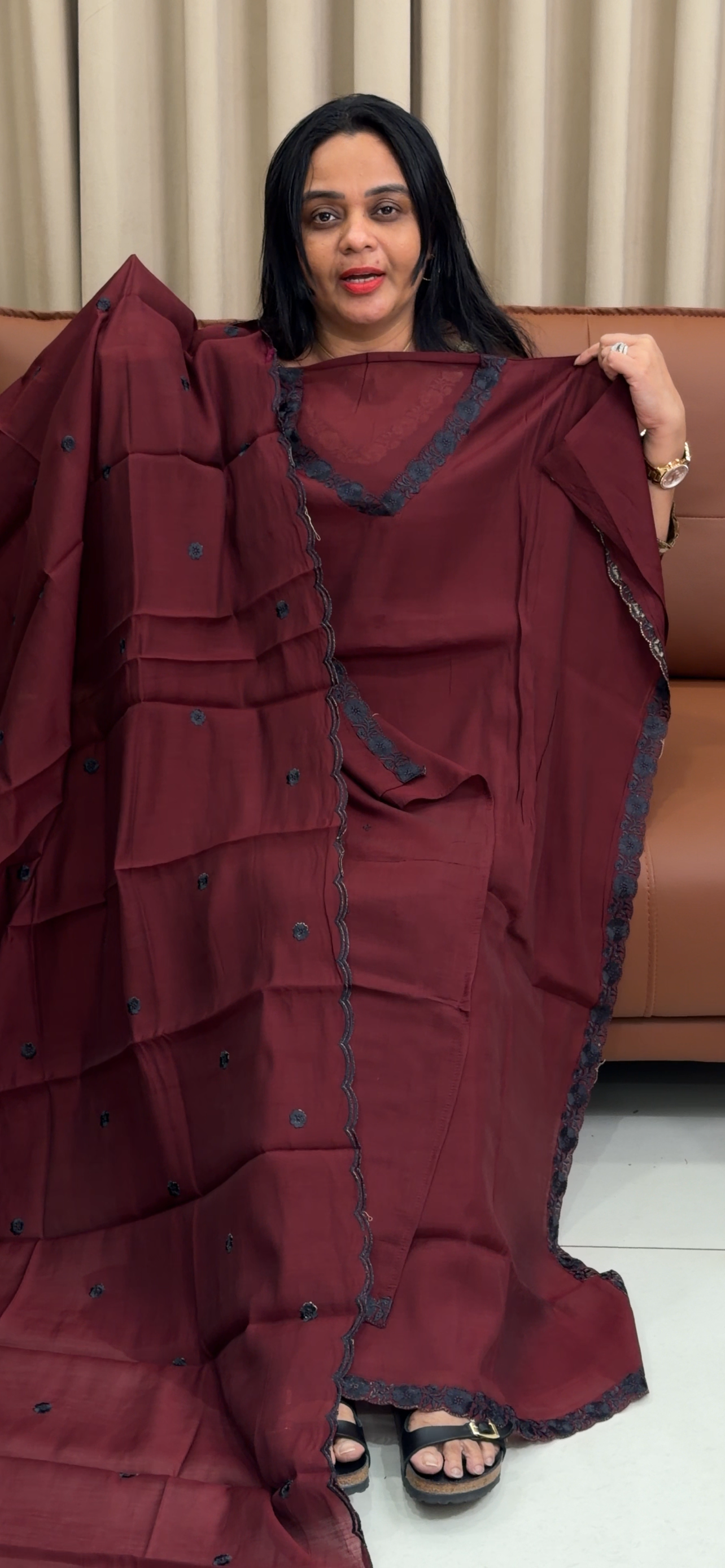 FORWARD LINEN UNSTITCHED SALWAR SUITS - IHA 35241