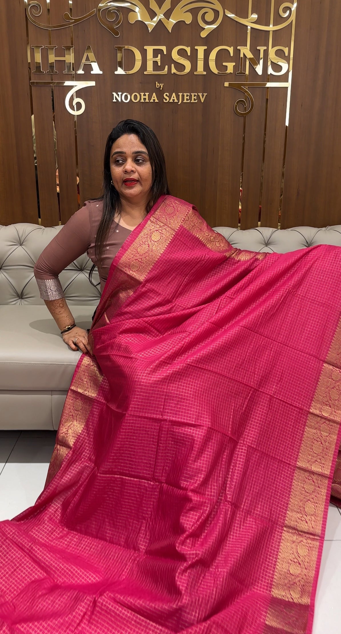 DESIGNER BANARASI SAREES - IHA 23902